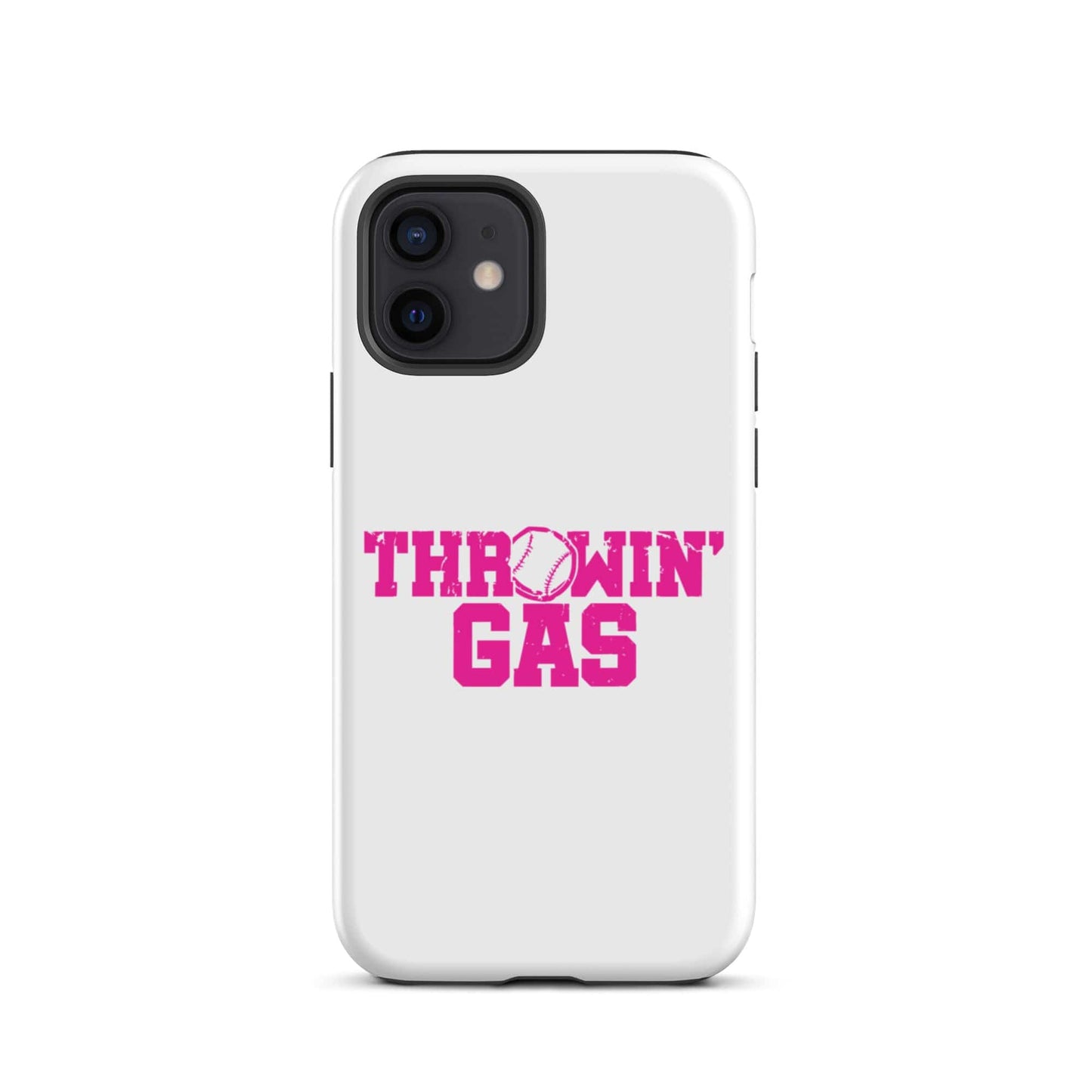 SA Apparel Phone Case iPhone 12 Throwin' Gas Pink - iPhone Tough Case