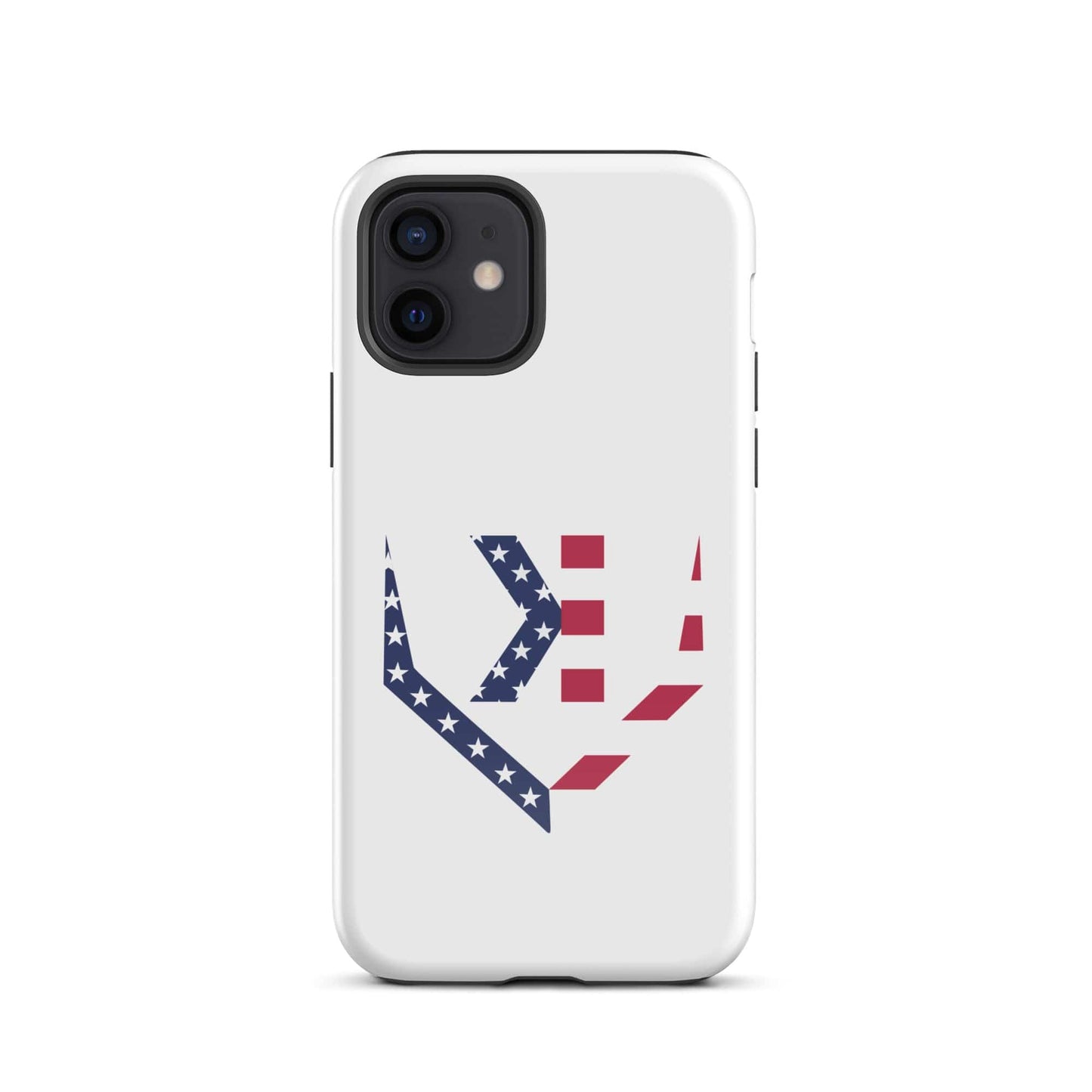 SA Apparel Phone Case iPhone 12 American Flag Home Plate - iPhone Tough Case