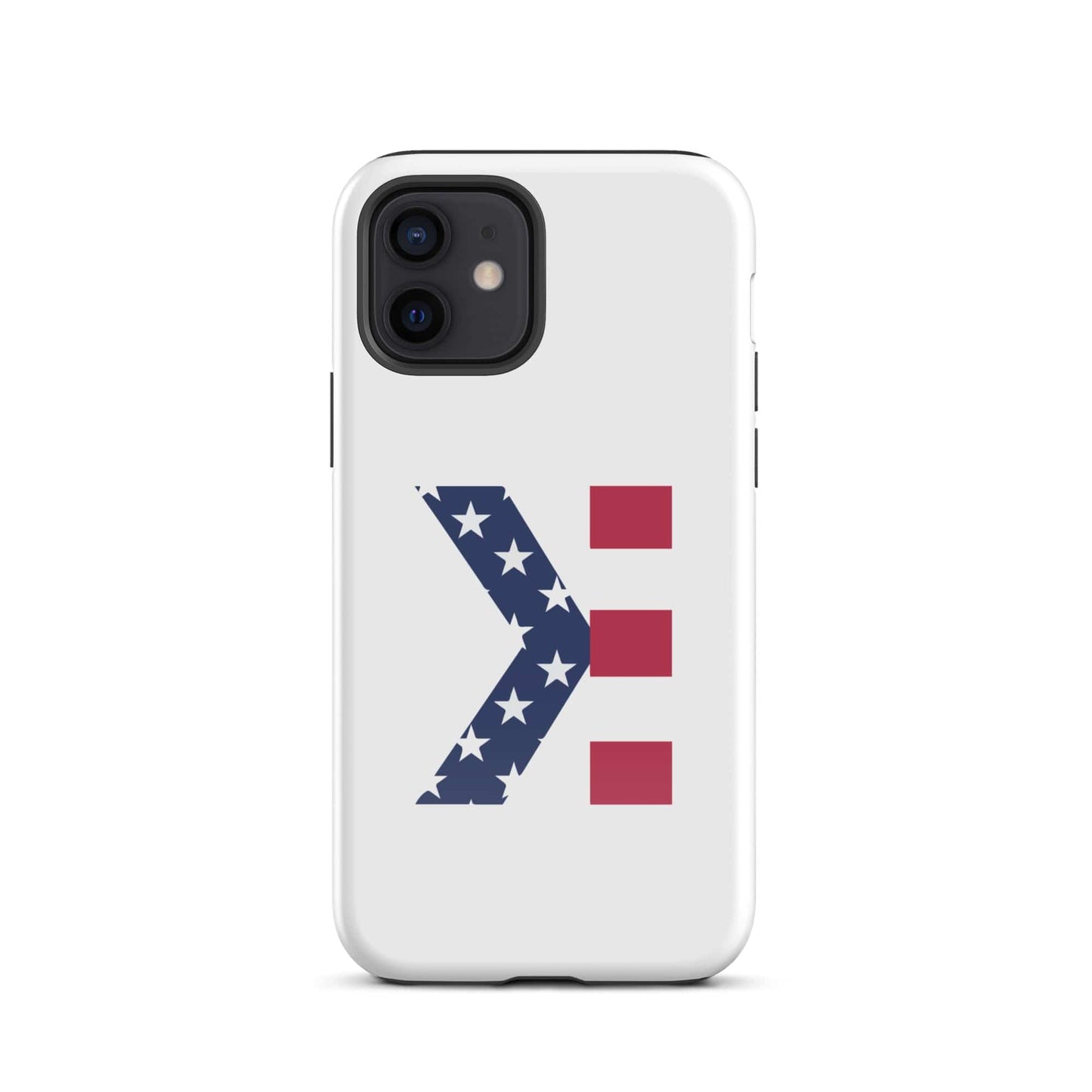 SA Apparel Phone Case iPhone 12 American Flag Strikeout - iPhone Tough Case