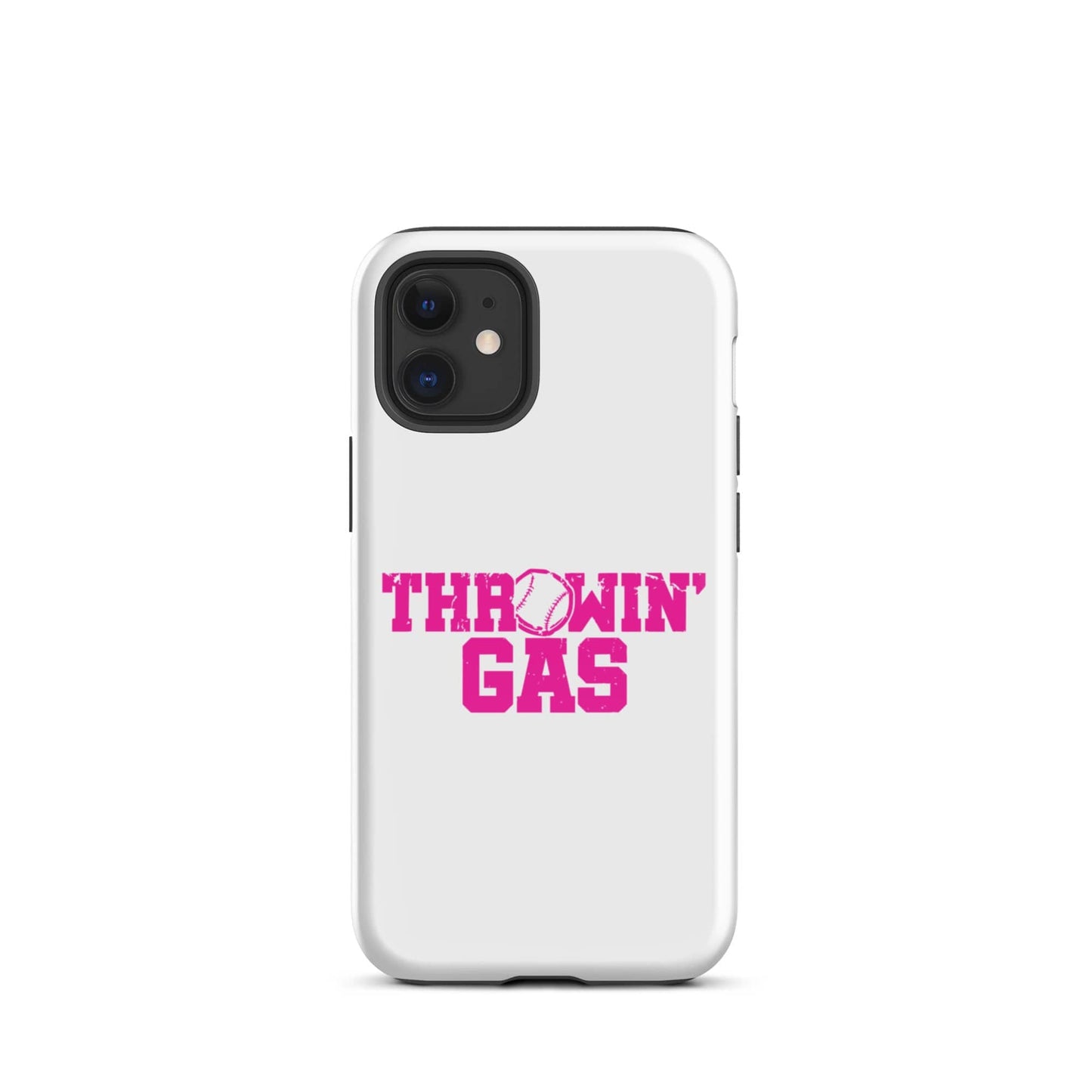 SA Apparel Phone Case iPhone 12 mini Throwin' Gas Pink - iPhone Tough Case