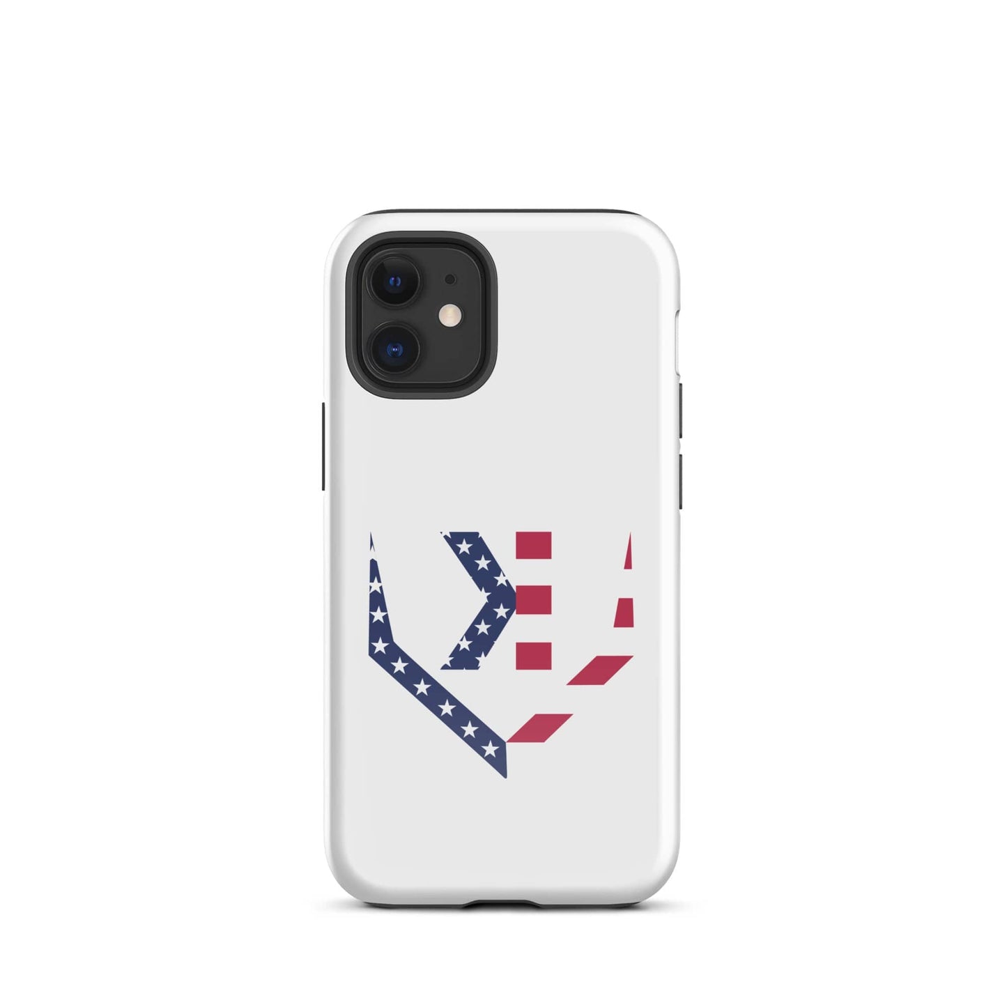 SA Apparel Phone Case iPhone 12 mini American Flag Home Plate - iPhone Tough Case