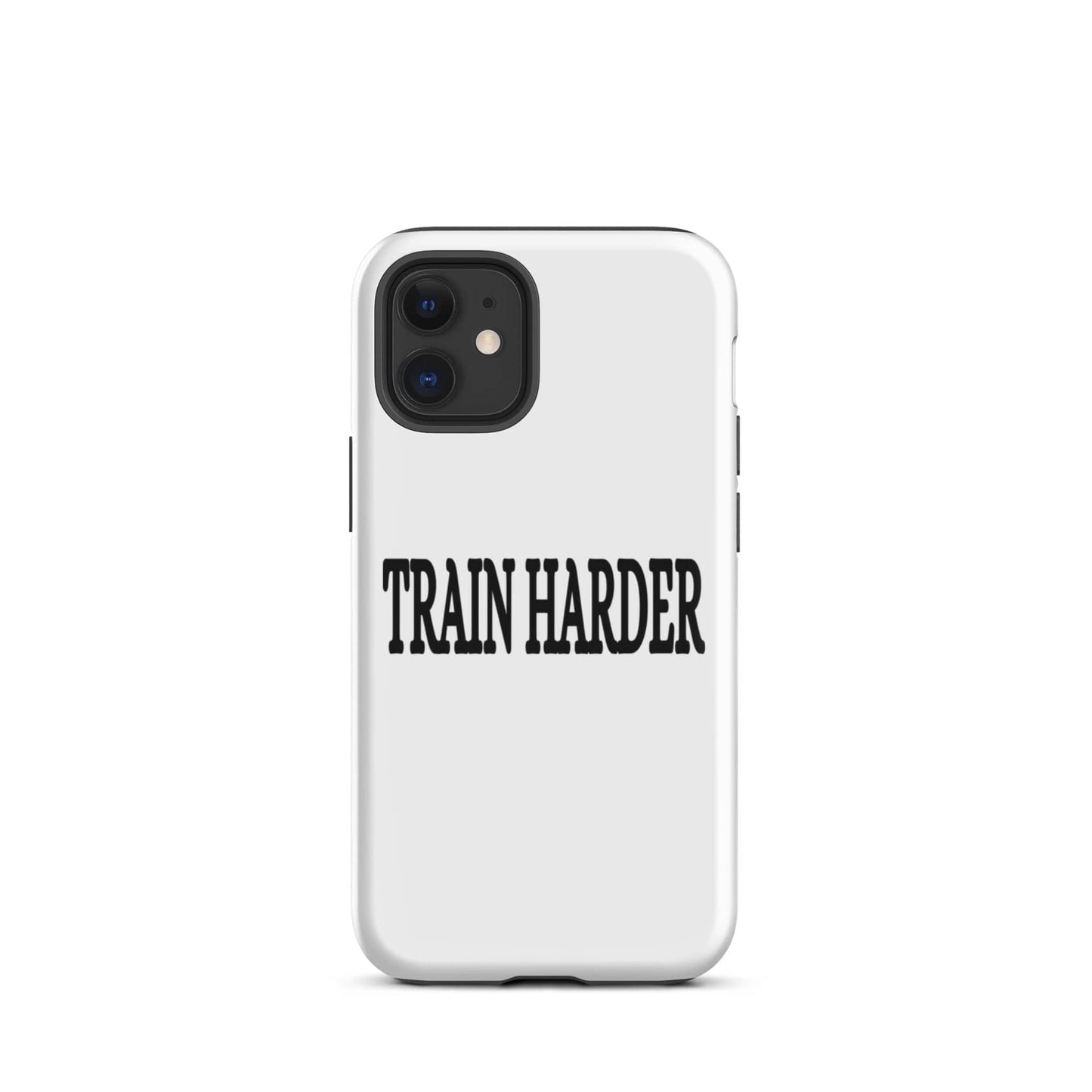 SA Apparel Phone Case iPhone 12 mini Train Harder - iPhone Tough Case