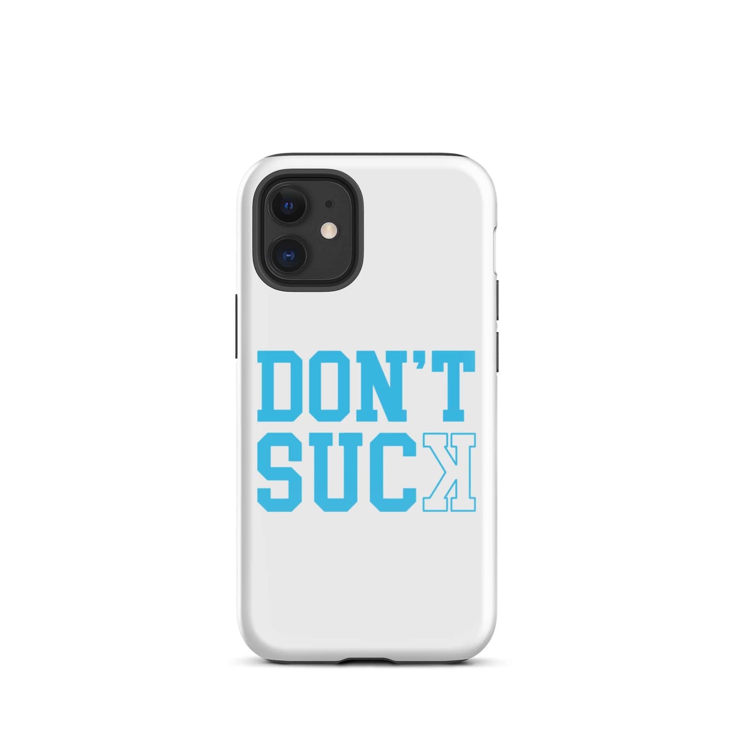 SA Apparel Phone Case iPhone 12 mini Don't Suck Teal - iPhone Tough Case