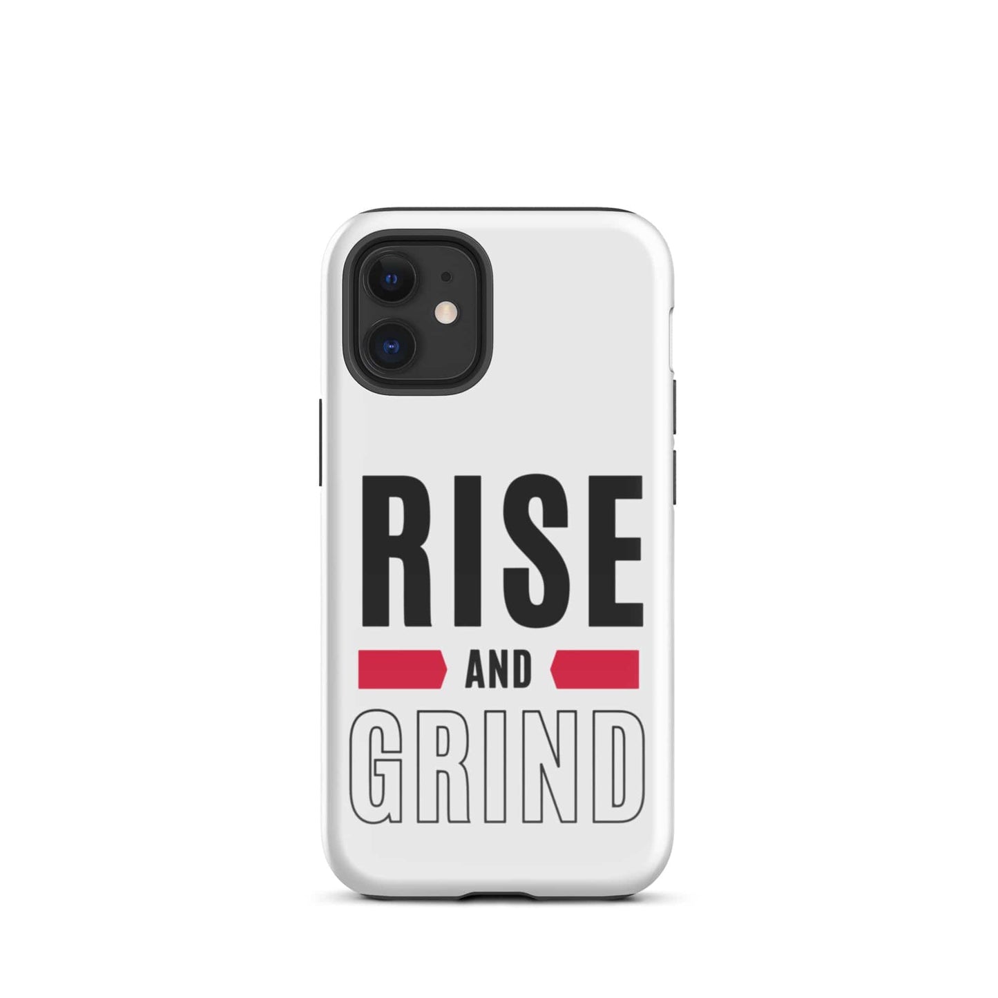 SA Apparel Phone Case iPhone 12 mini Rise And Grind - iPhone Tough Case