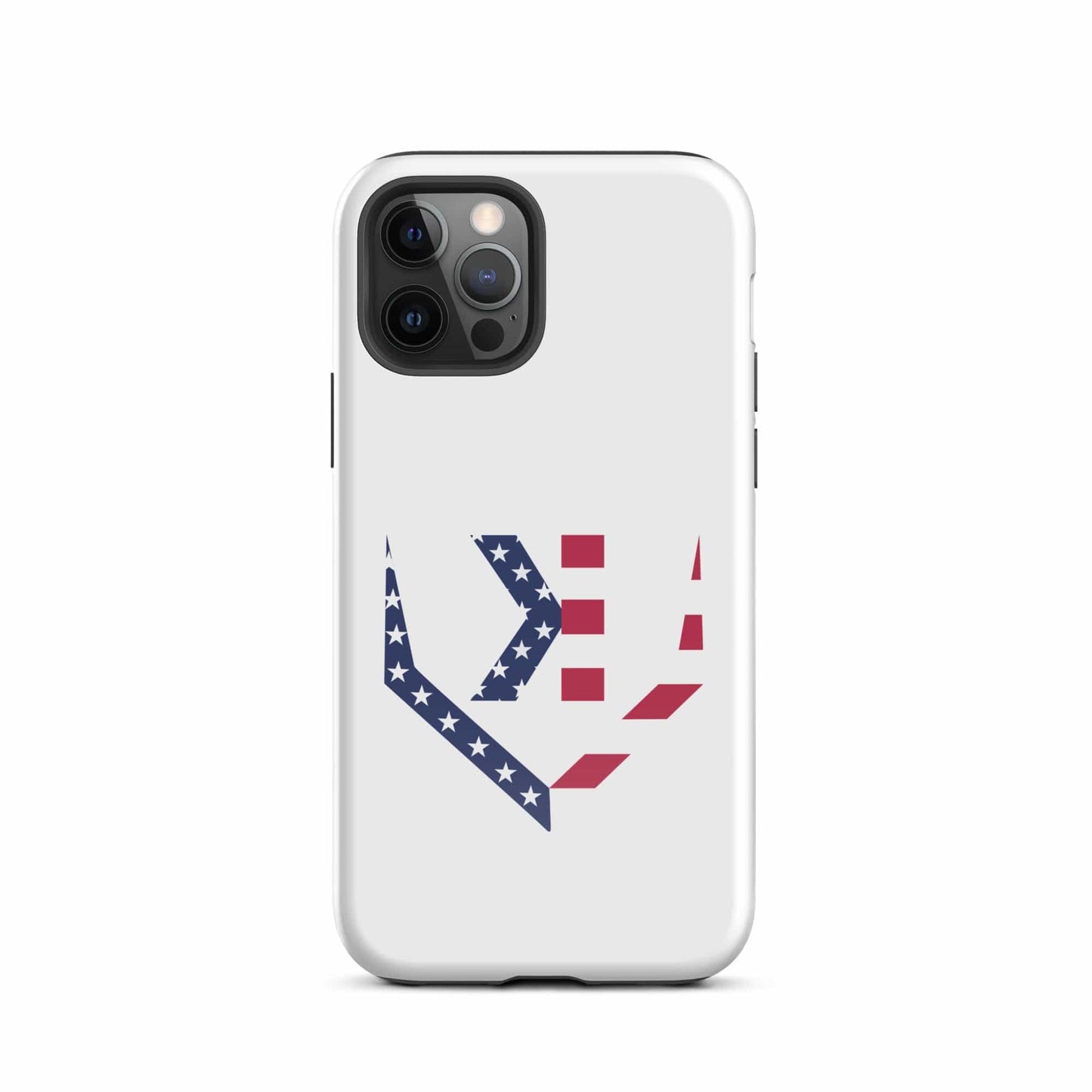 SA Apparel Phone Case iPhone 12 Pro American Flag Home Plate - iPhone Tough Case