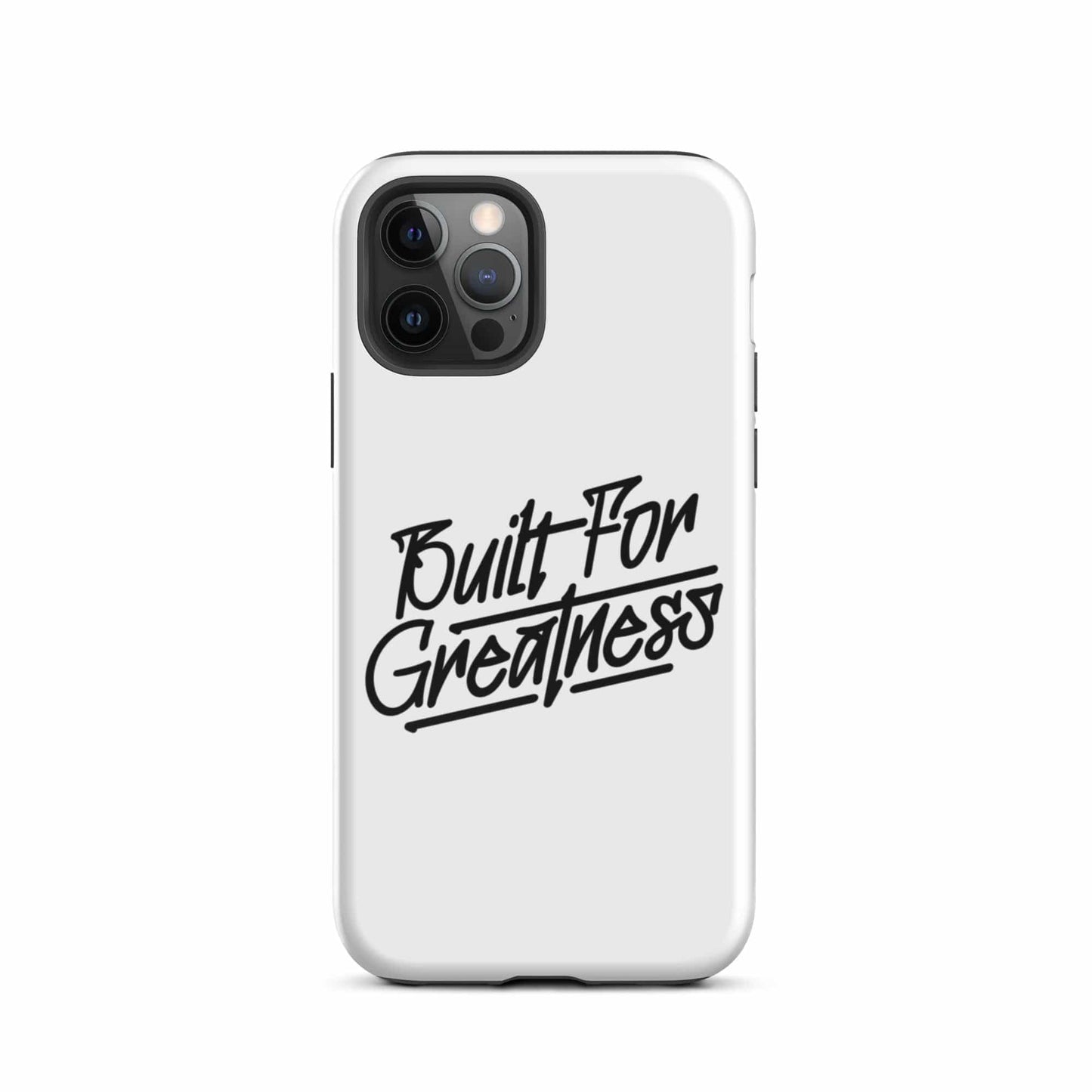 SA Apparel Phone Case iPhone 12 Pro Built For Greatness - iPhone Tough Case