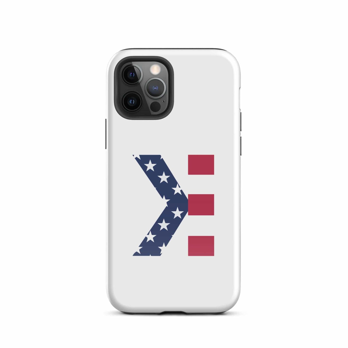 SA Apparel Phone Case iPhone 12 Pro American Flag Strikeout - iPhone Tough Case