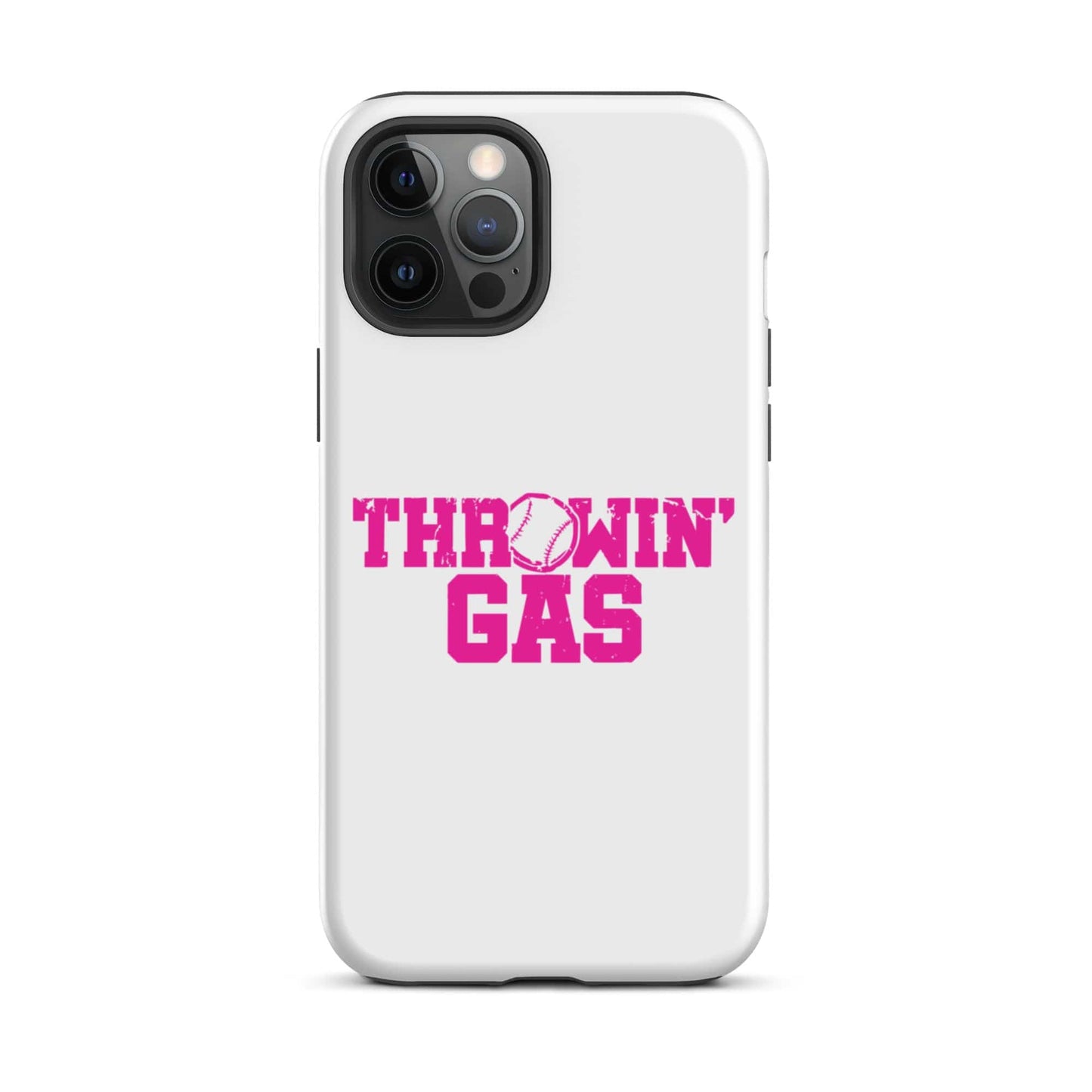 SA Apparel Phone Case iPhone 12 Pro Max Throwin' Gas Pink - iPhone Tough Case