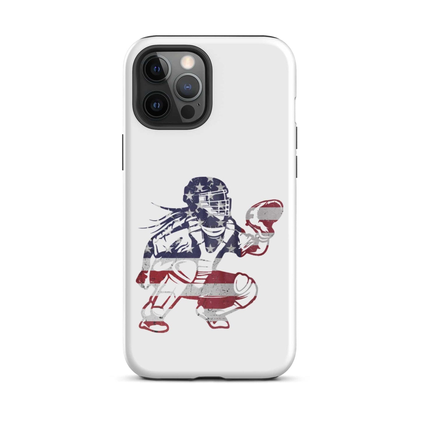 SA Apparel Phone Case iPhone 12 Pro Max Softball Catcher - iPhone Tough Case