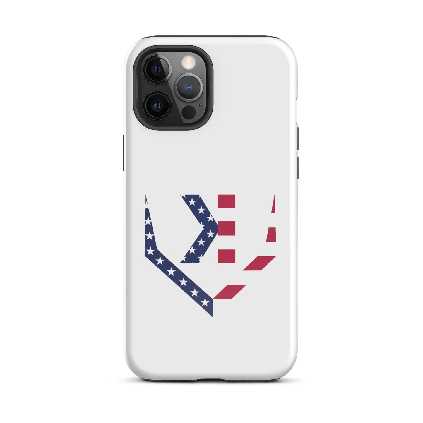 SA Apparel Phone Case iPhone 12 Pro Max American Flag Home Plate - iPhone Tough Case