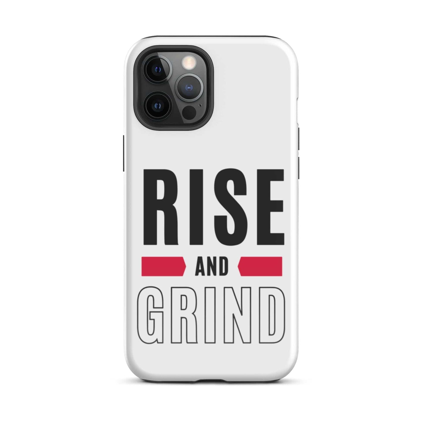 SA Apparel Phone Case iPhone 12 Pro Max Rise And Grind - iPhone Tough Case