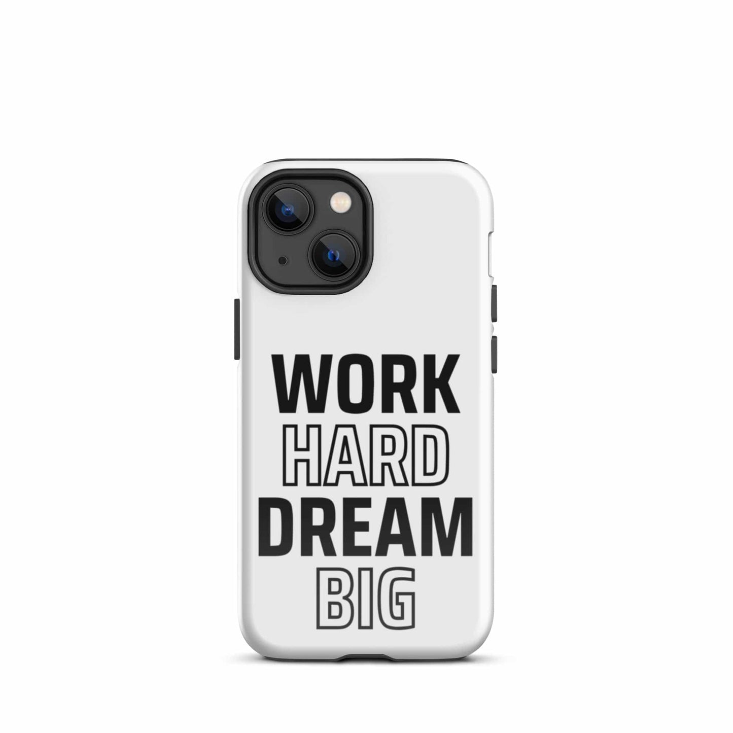 SA Apparel Phone Case iPhone 13 mini Work Hard Dream Big - iPhone Tough Case