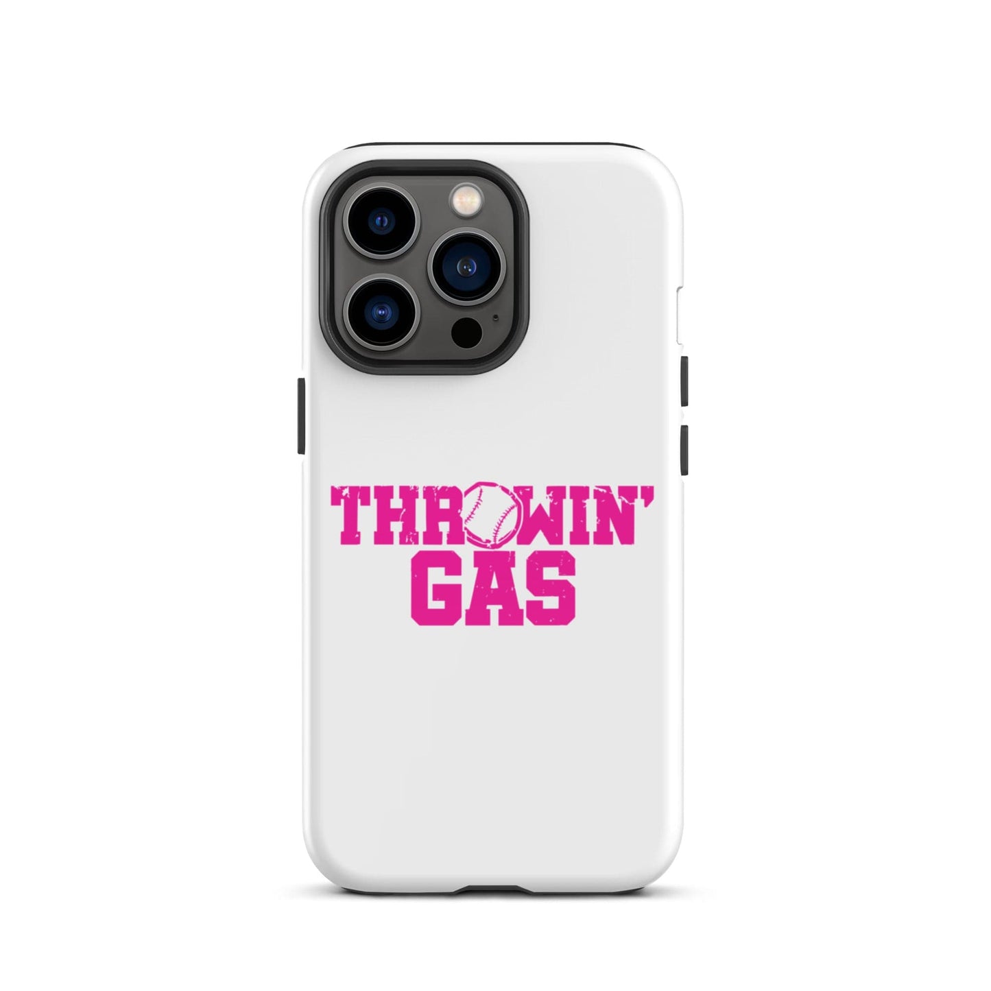 SA Apparel Phone Case iPhone 13 Pro Throwin' Gas Pink - iPhone Tough Case