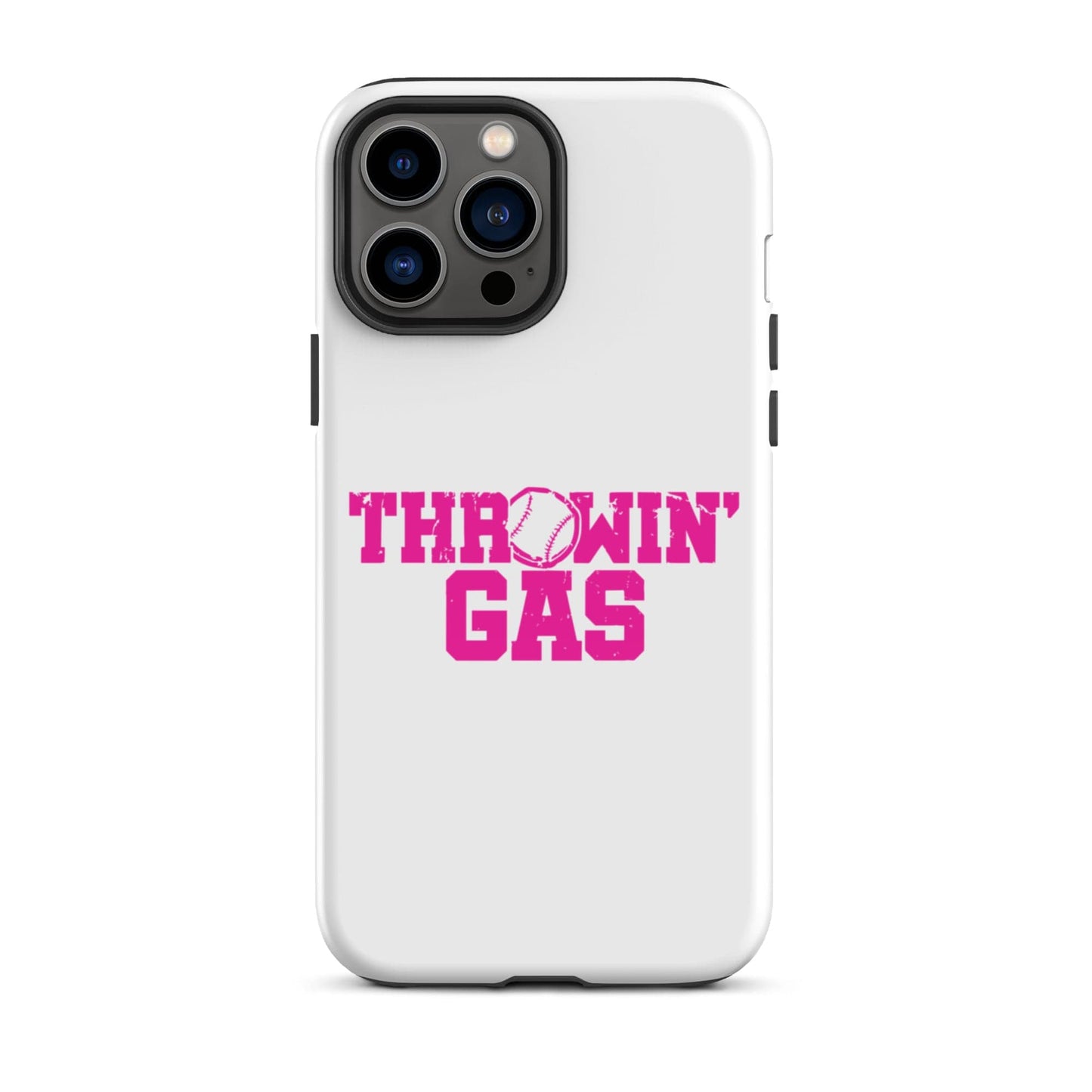 SA Apparel Phone Case iPhone 13 Pro Max Throwin' Gas Pink - iPhone Tough Case