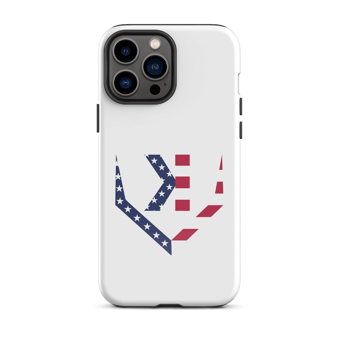 SA Apparel Phone Case iPhone 13 Pro Max American Flag Home Plate - iPhone Tough Case