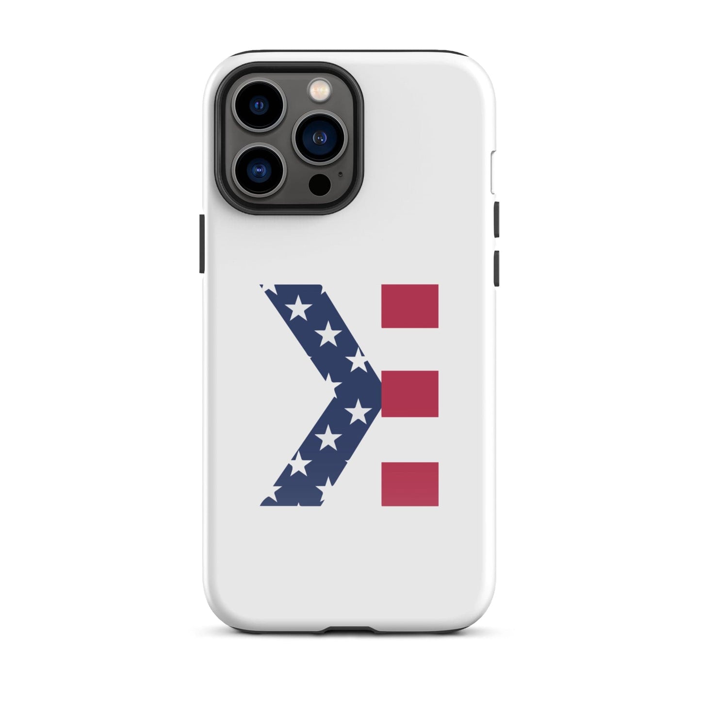 SA Apparel Phone Case iPhone 13 Pro Max American Flag Strikeout - iPhone Tough Case