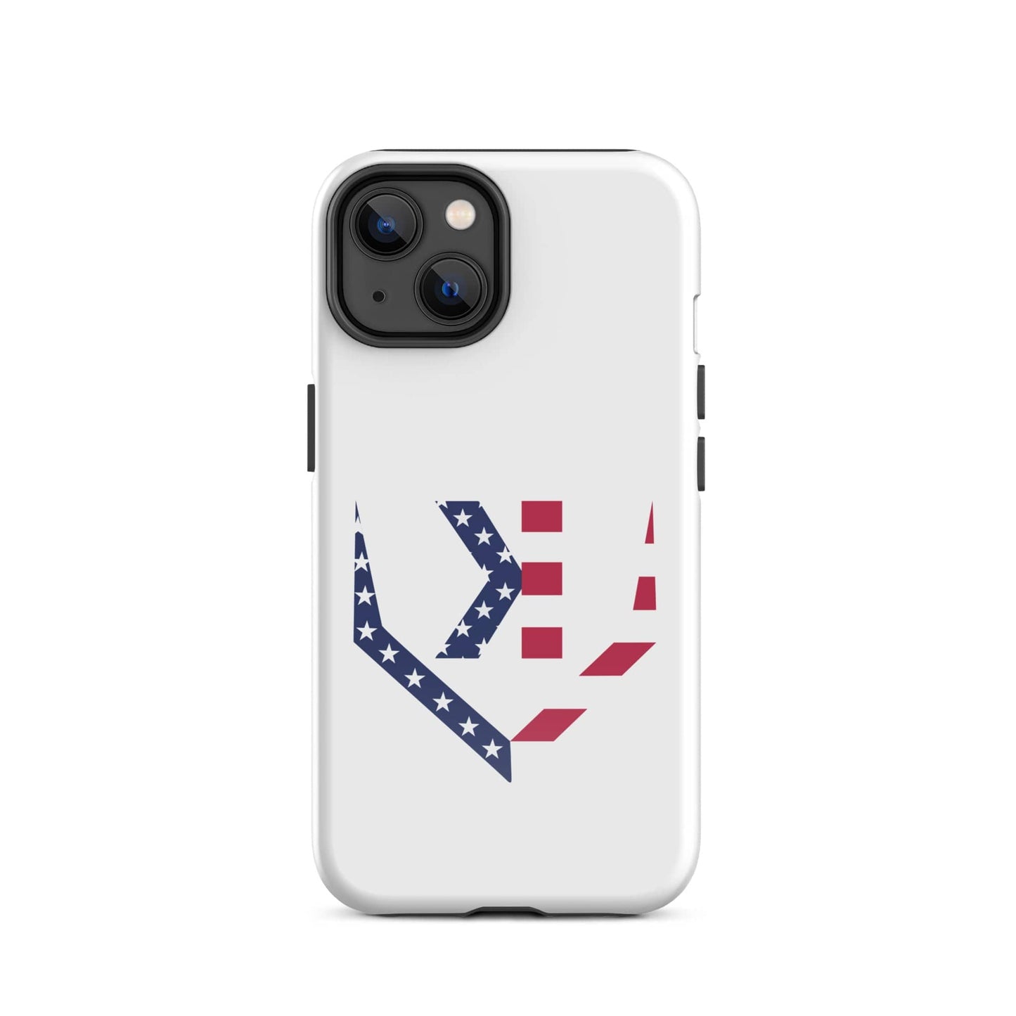 SA Apparel Phone Case iPhone 14 American Flag Home Plate - iPhone Tough Case