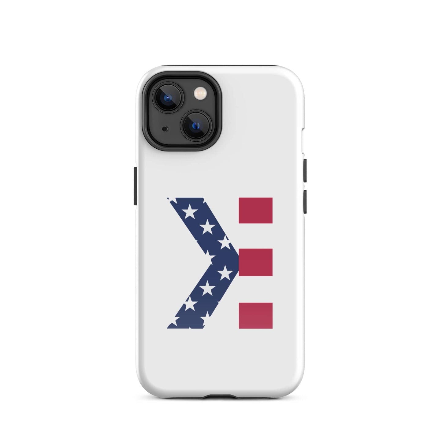 SA Apparel Phone Case iPhone 14 American Flag Strikeout - iPhone Tough Case