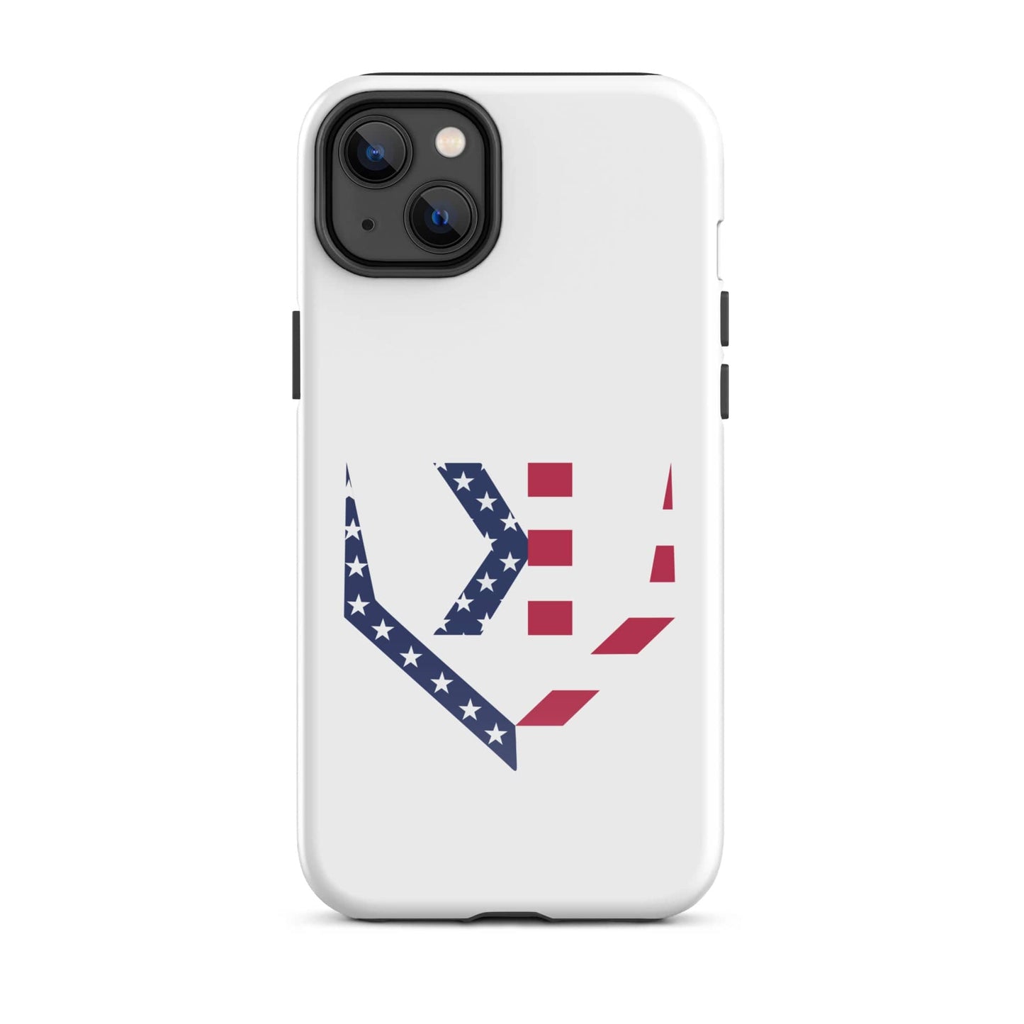 SA Apparel Phone Case iPhone 14 Plus American Flag Home Plate - iPhone Tough Case