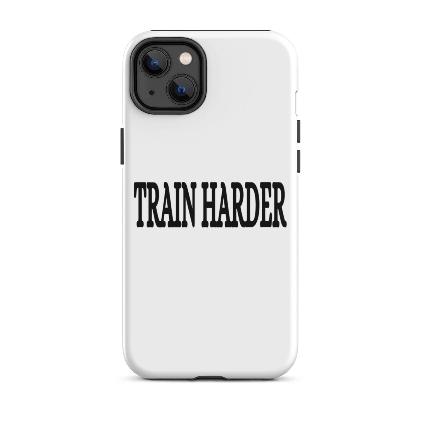 SA Apparel Phone Case iPhone 14 Plus Train Harder - iPhone Tough Case