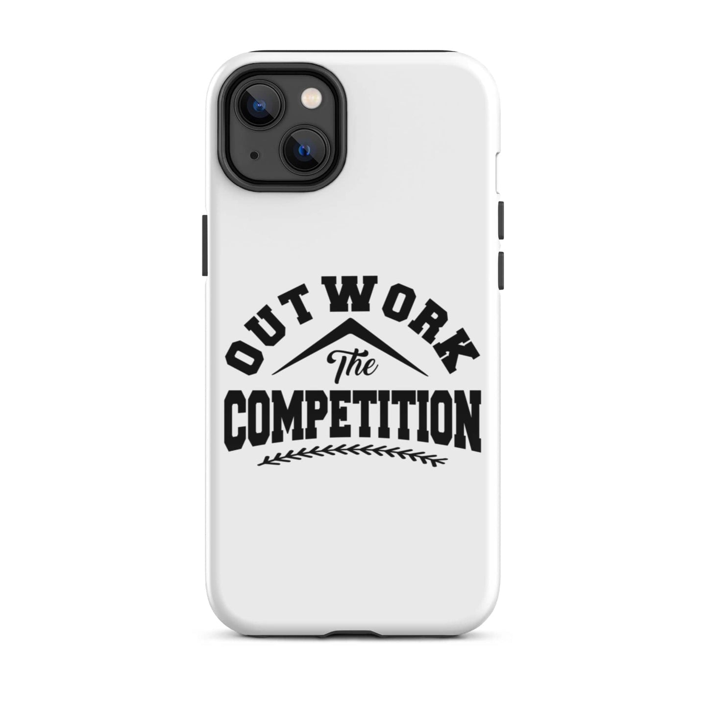 SA Apparel Phone Case iPhone 14 Plus Outwork The Competition - iPhone Tough Case