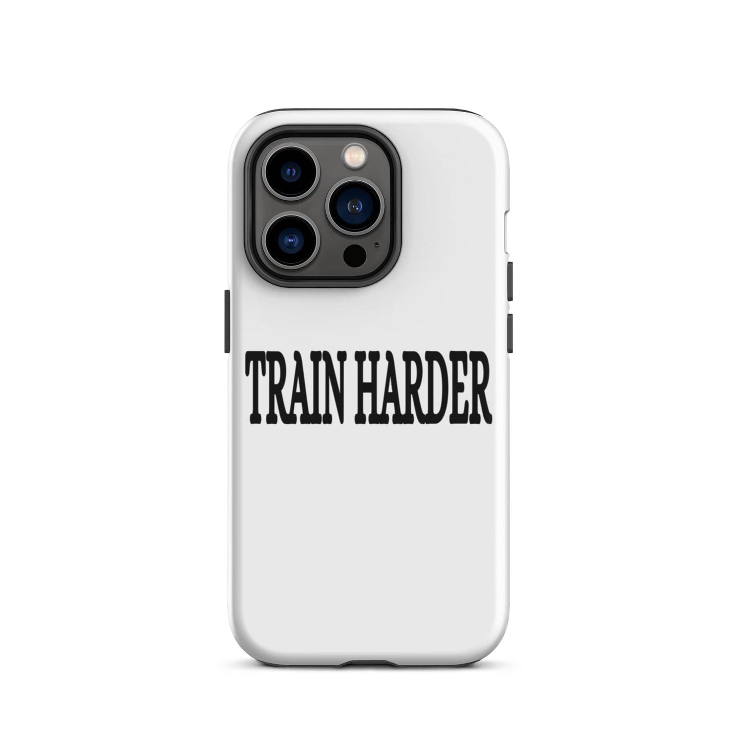 SA Apparel Phone Case iPhone 14 Pro Train Harder - iPhone Tough Case