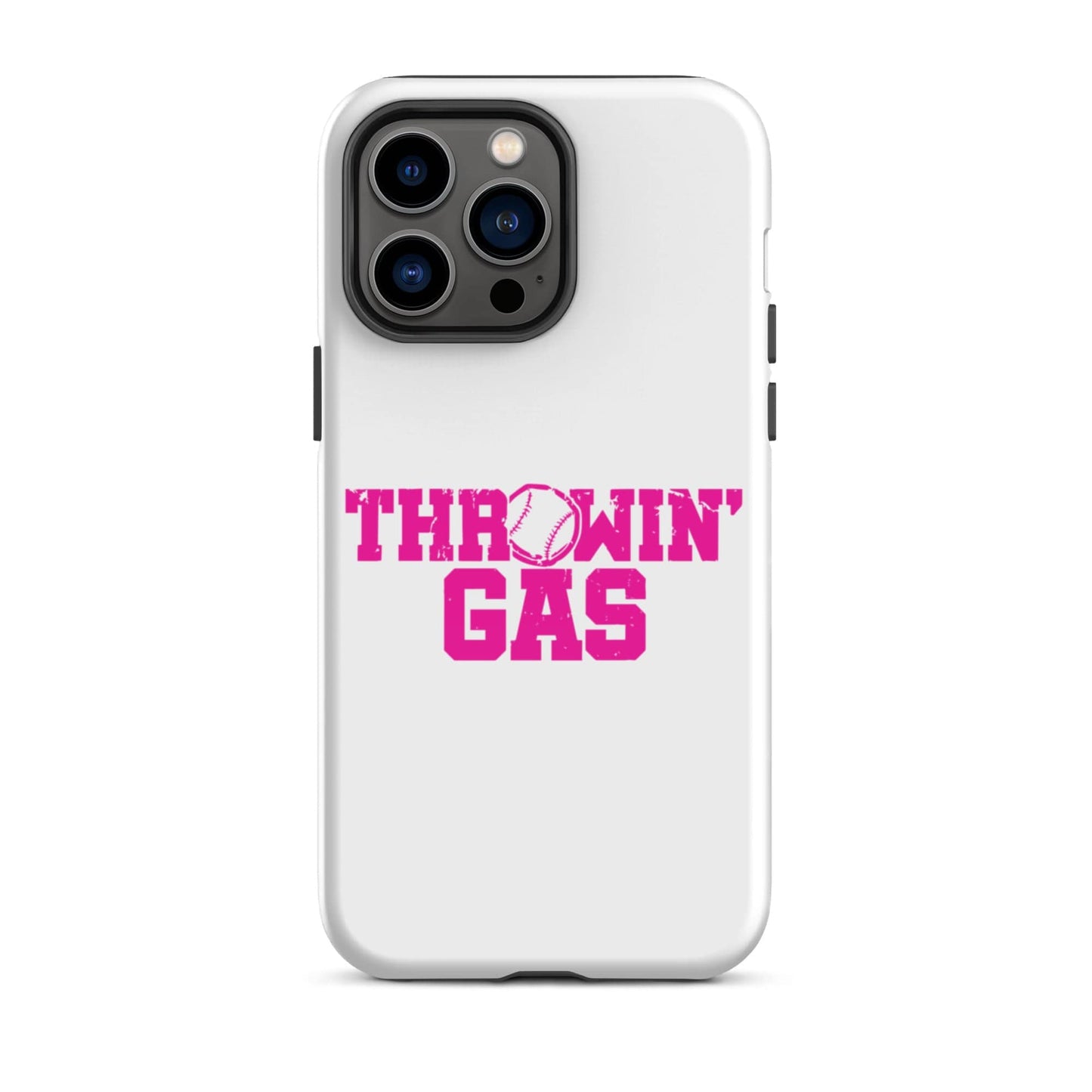 SA Apparel Phone Case iPhone 14 Pro Max Throwin' Gas Pink - iPhone Tough Case