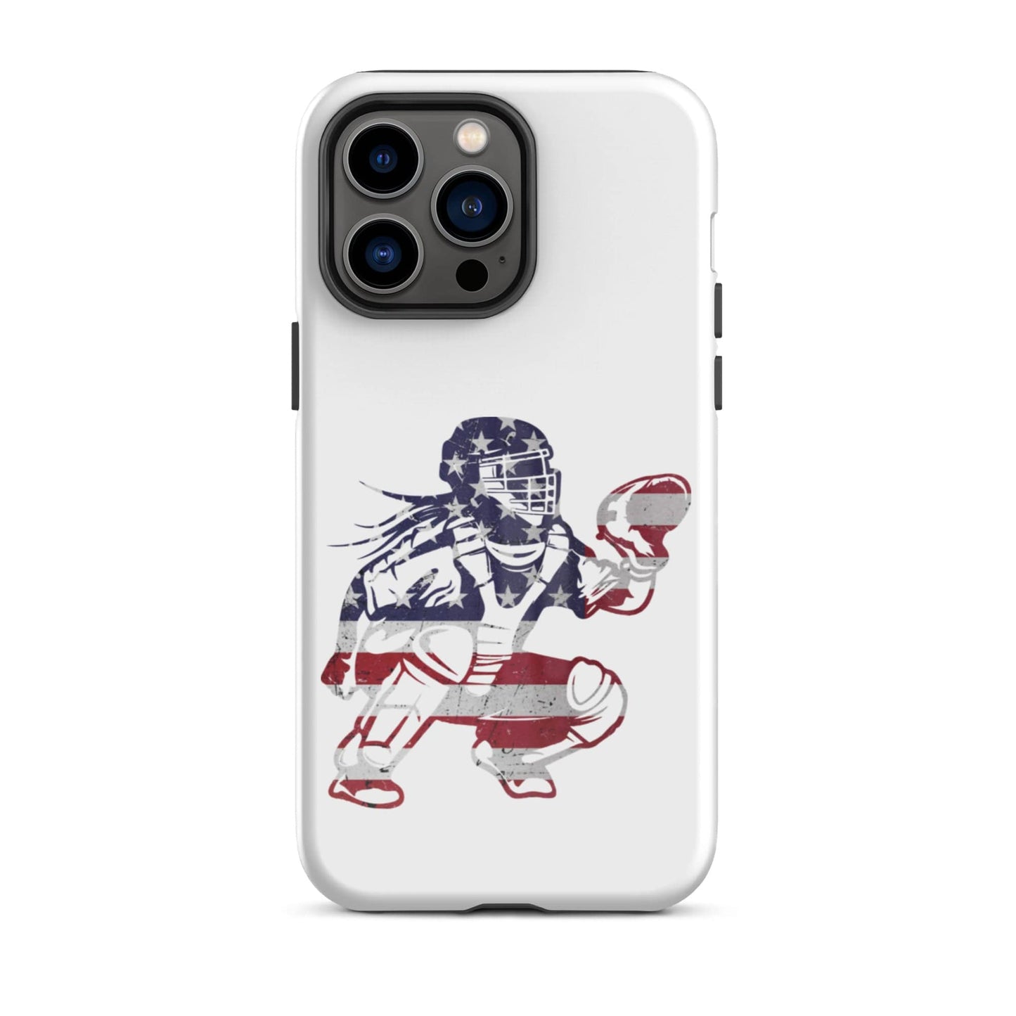 SA Apparel Phone Case iPhone 14 Pro Max Softball Catcher - iPhone Tough Case