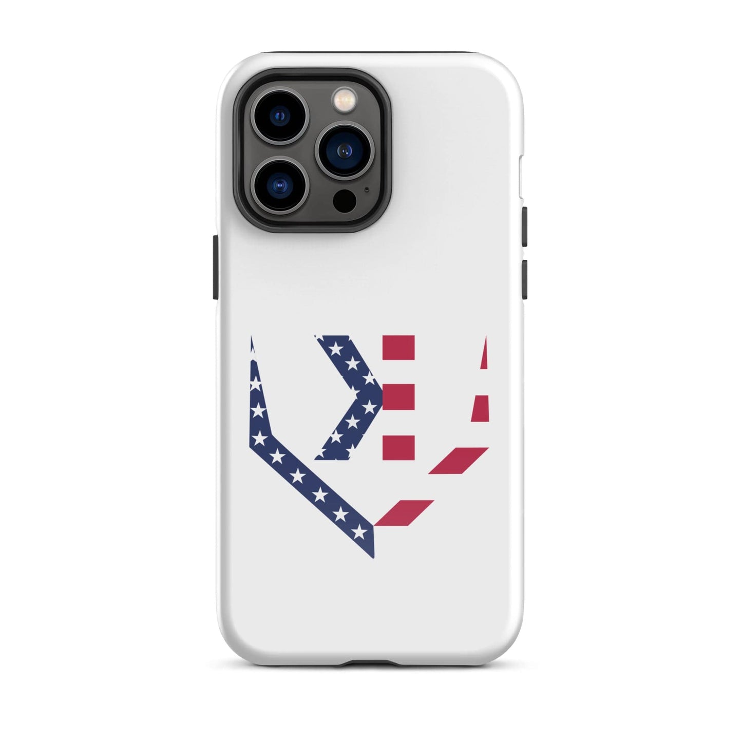 SA Apparel Phone Case iPhone 14 Pro Max American Flag Home Plate - iPhone Tough Case