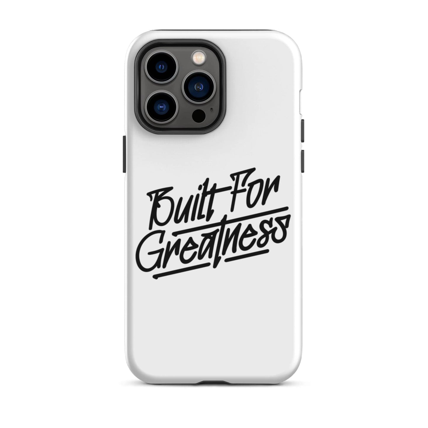 SA Apparel Phone Case iPhone 14 Pro Max Built For Greatness - iPhone Tough Case