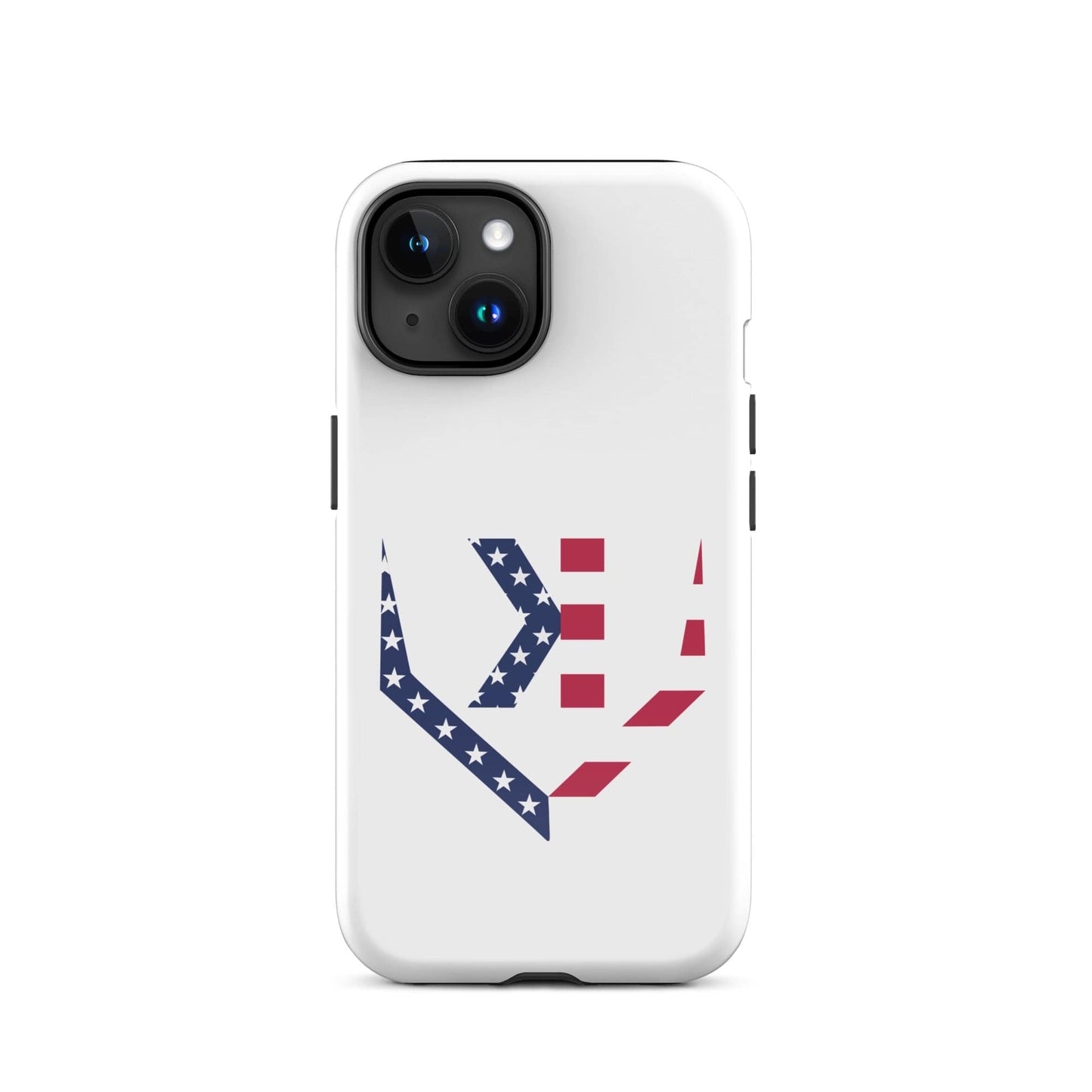 SA Apparel Phone Case iPhone 15 American Flag Home Plate - iPhone Tough Case