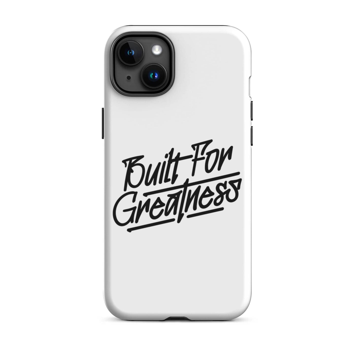 SA Apparel Phone Case iPhone 15 Plus Built For Greatness - iPhone Tough Case