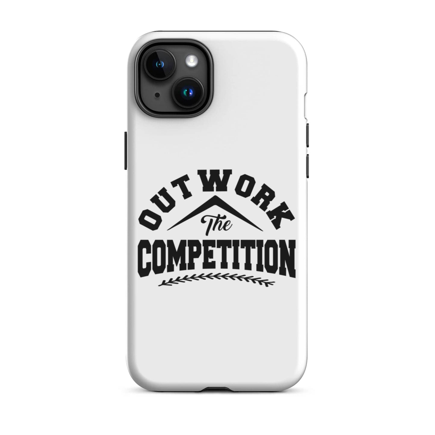 SA Apparel Phone Case iPhone 15 Plus Outwork The Competition - iPhone Tough Case