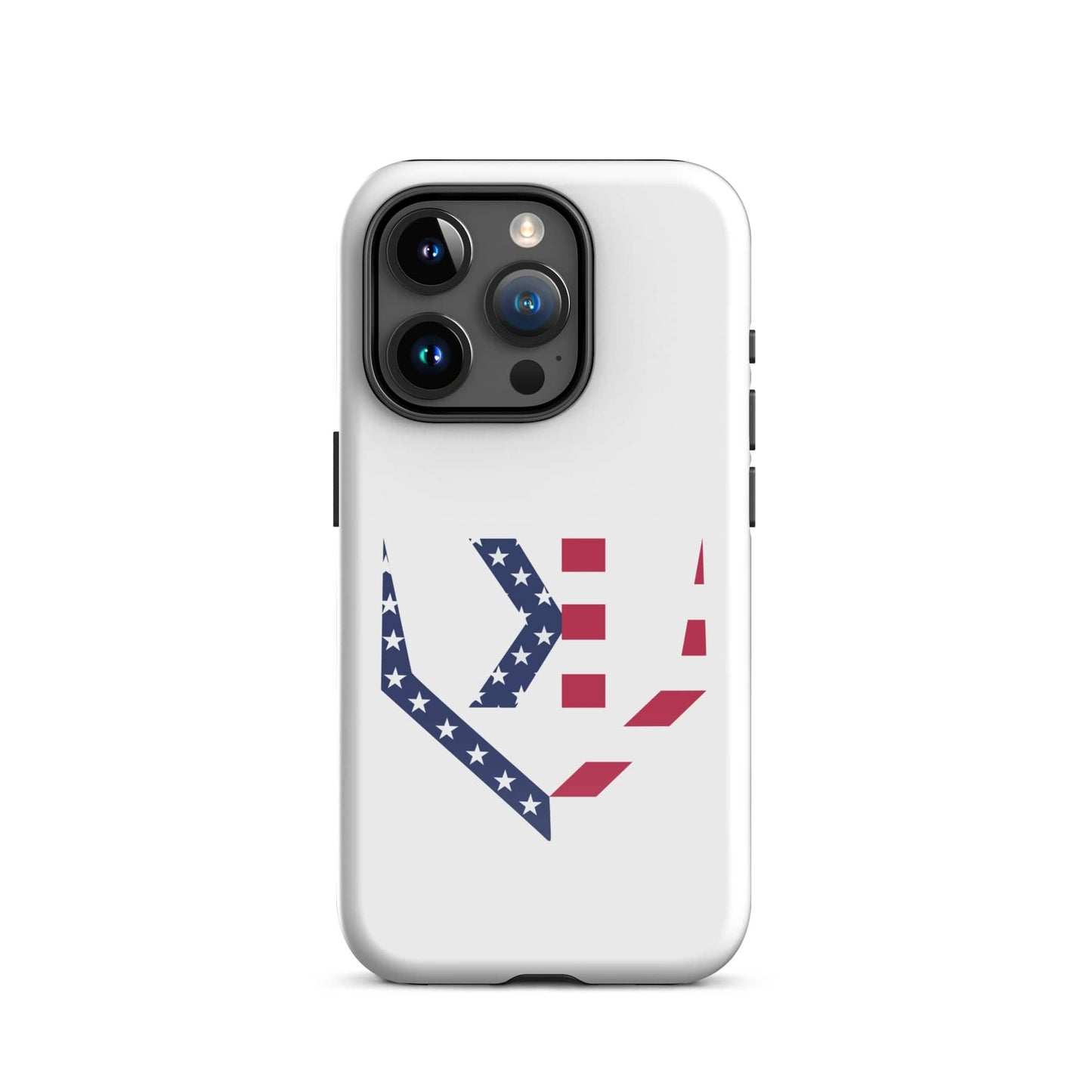 SA Apparel Phone Case iPhone 15 Pro American Flag Home Plate - iPhone Tough Case