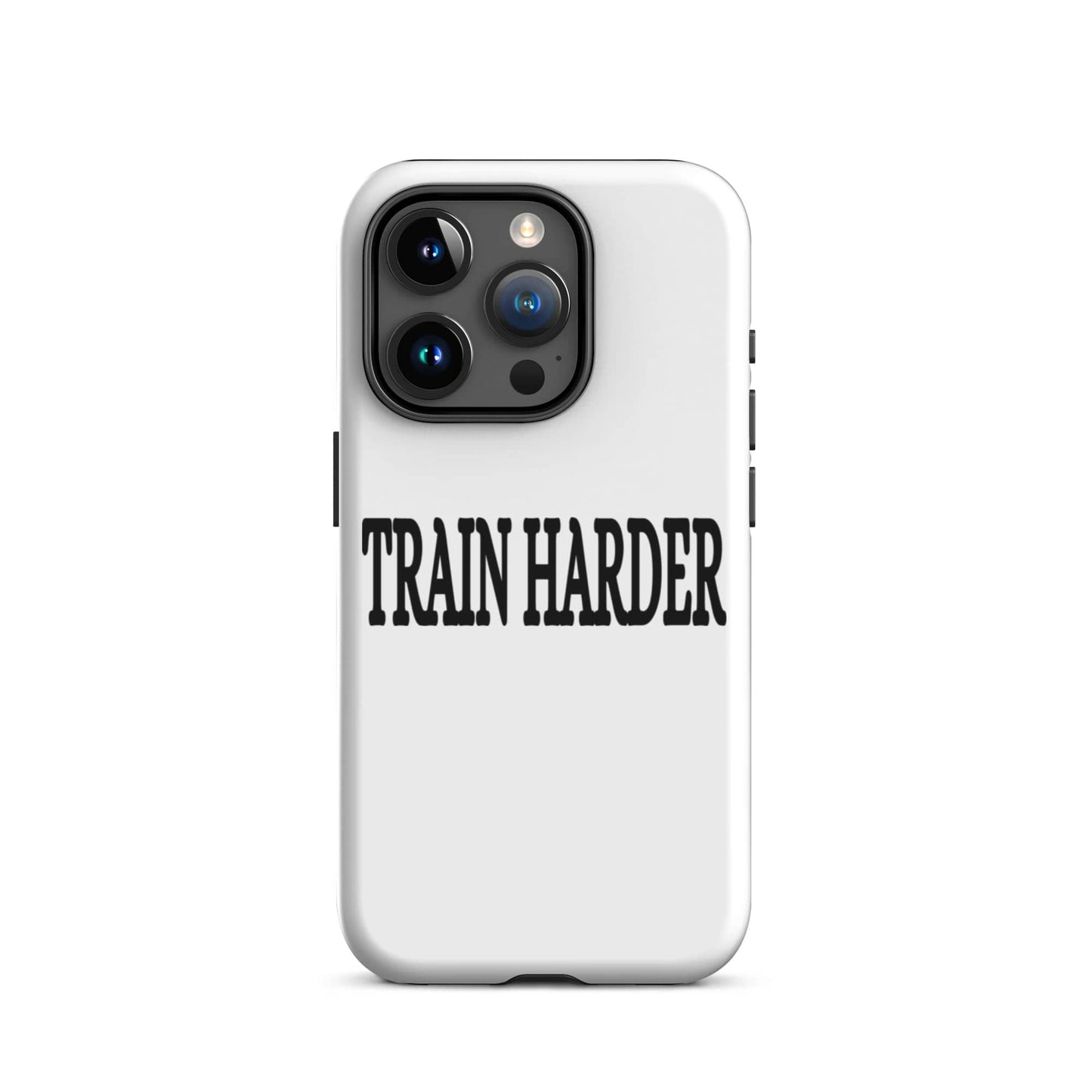 SA Apparel Phone Case iPhone 15 Pro Train Harder - iPhone Tough Case