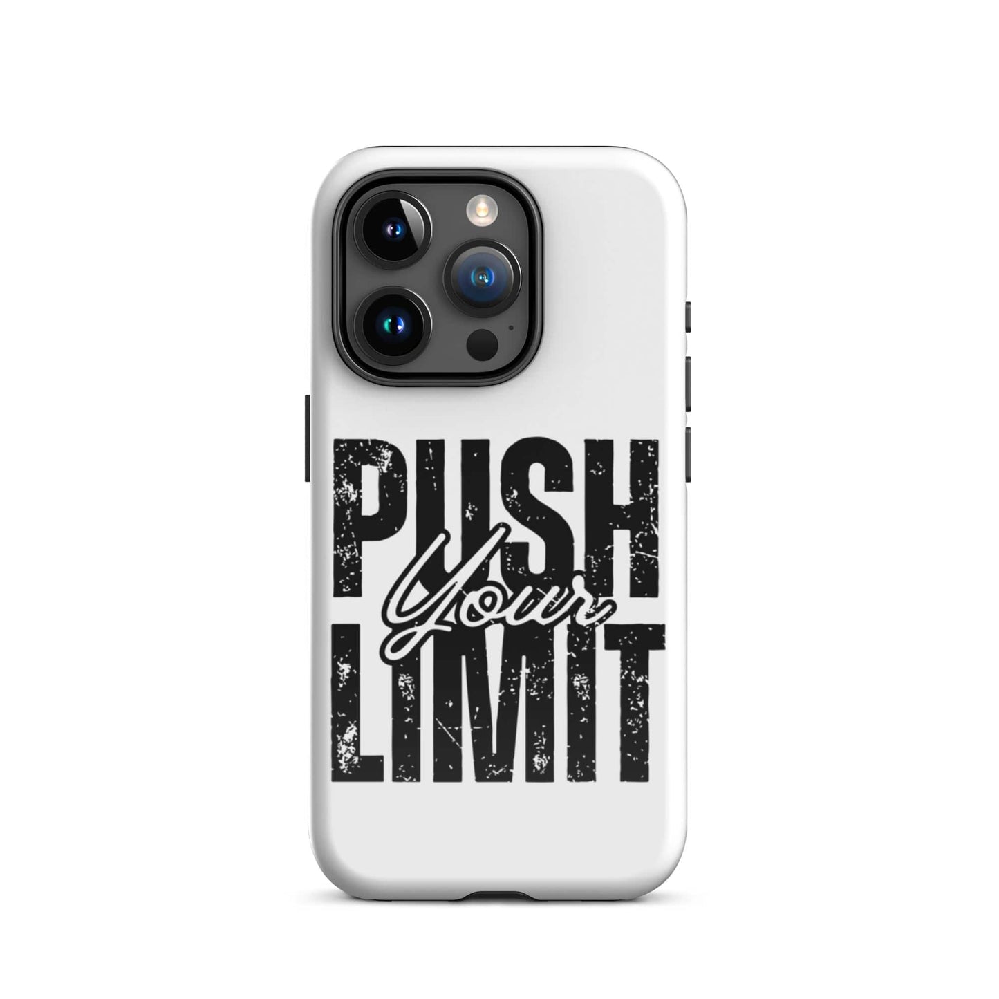 SA Apparel Phone Case iPhone 15 Pro Push Your Limit - iPhone Tough Case