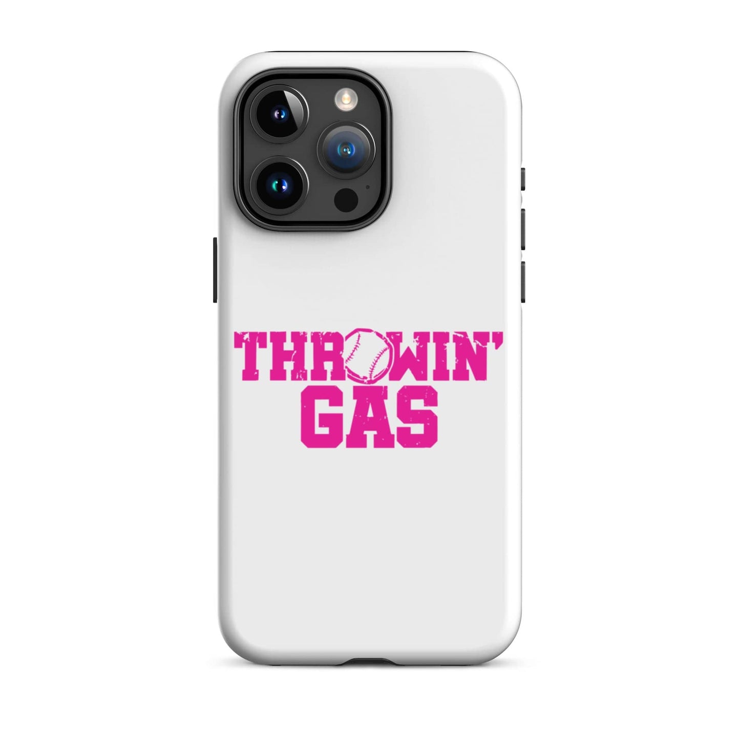 SA Apparel Phone Case iPhone 15 Pro Max Throwin' Gas Pink - iPhone Tough Case