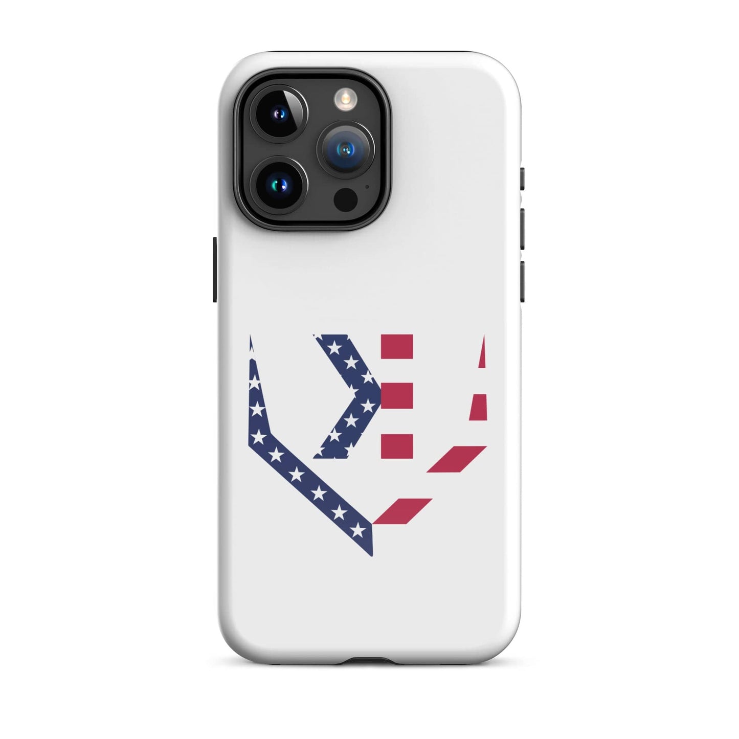 SA Apparel Phone Case iPhone 15 Pro Max American Flag Home Plate - iPhone Tough Case