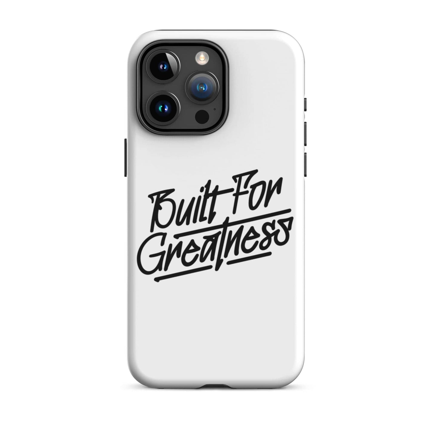 SA Apparel Phone Case iPhone 15 Pro Max Built For Greatness - iPhone Tough Case