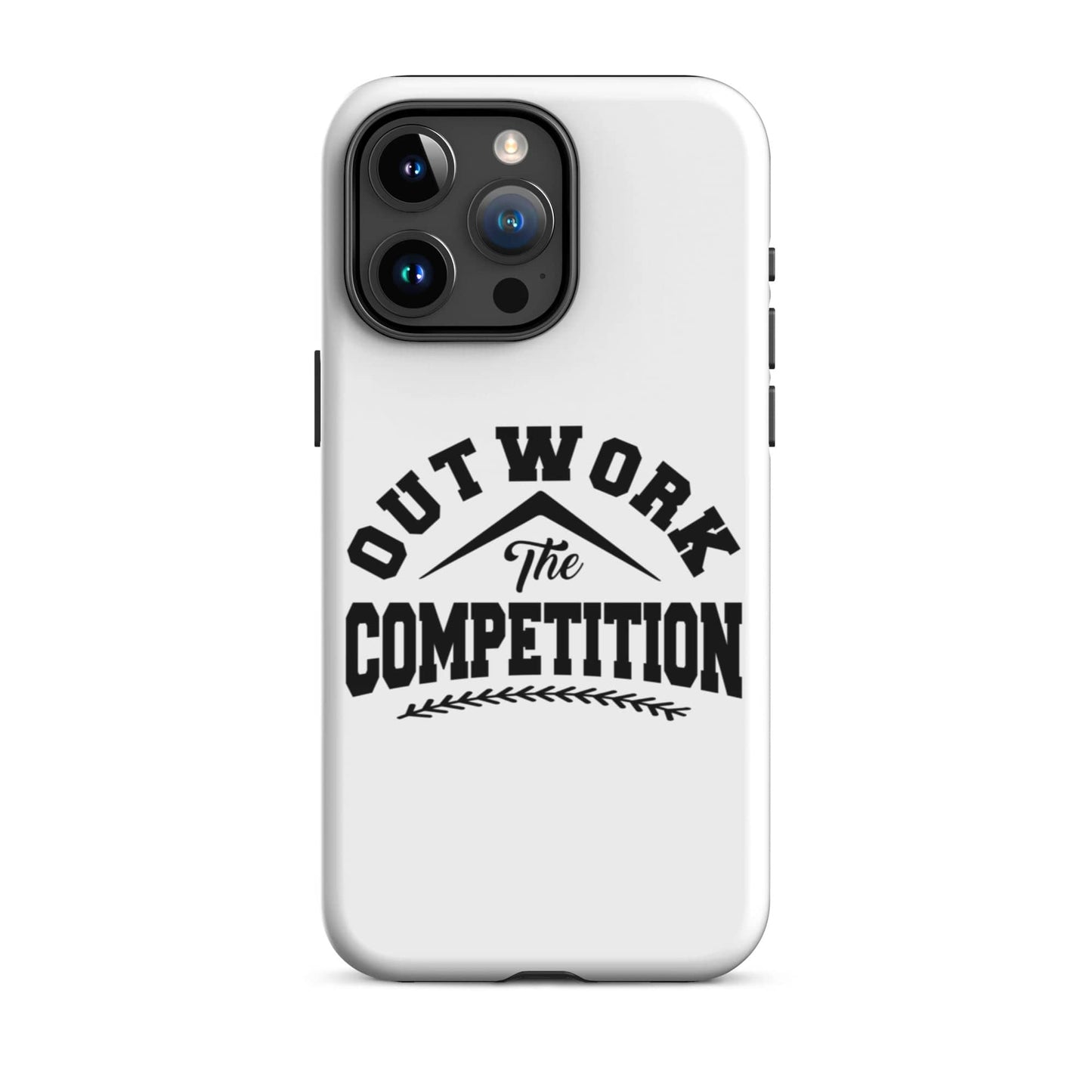 SA Apparel Phone Case iPhone 15 Pro Max Outwork The Competition - iPhone Tough Case