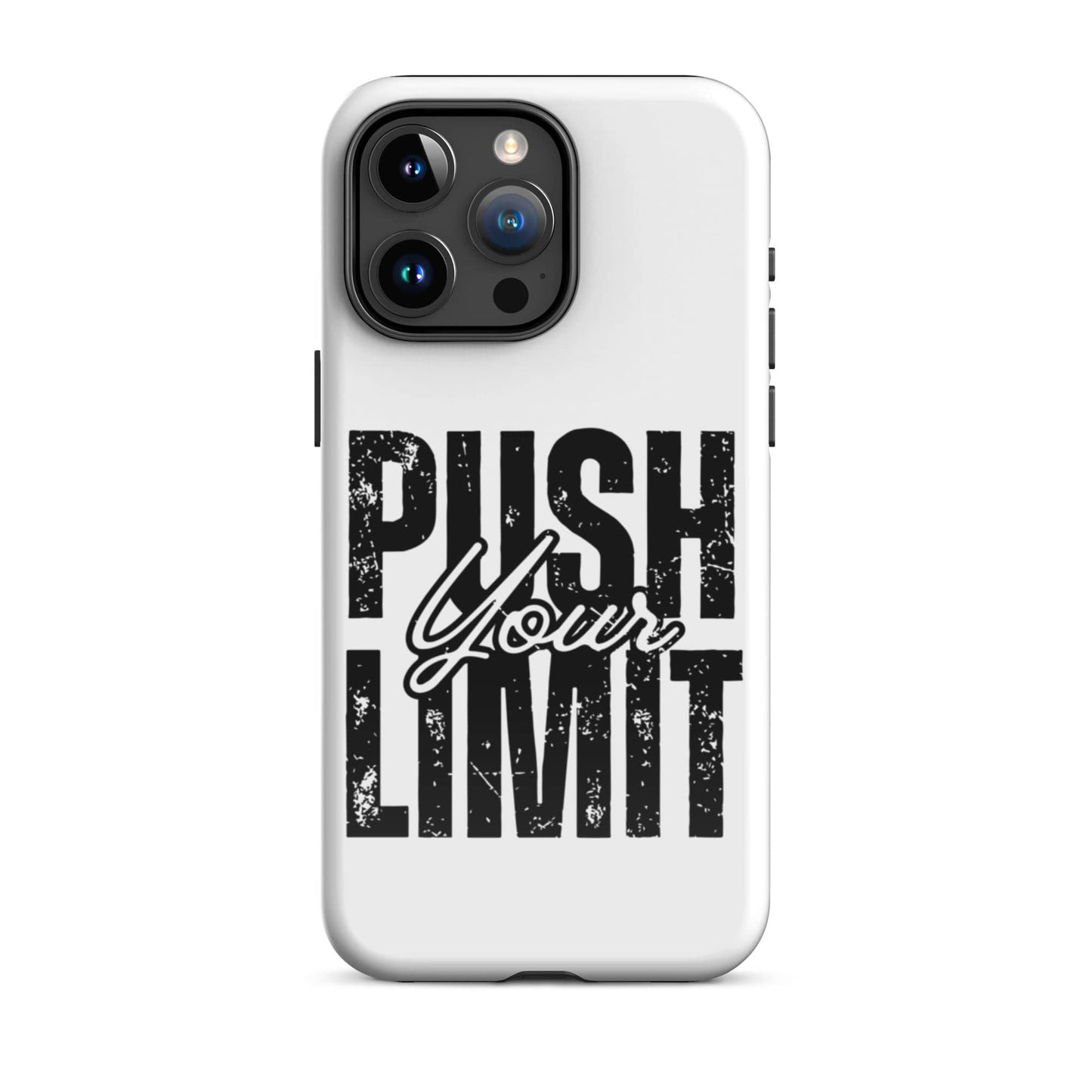 SA Apparel Phone Case iPhone 15 Pro Max Push Your Limit - iPhone Tough Case