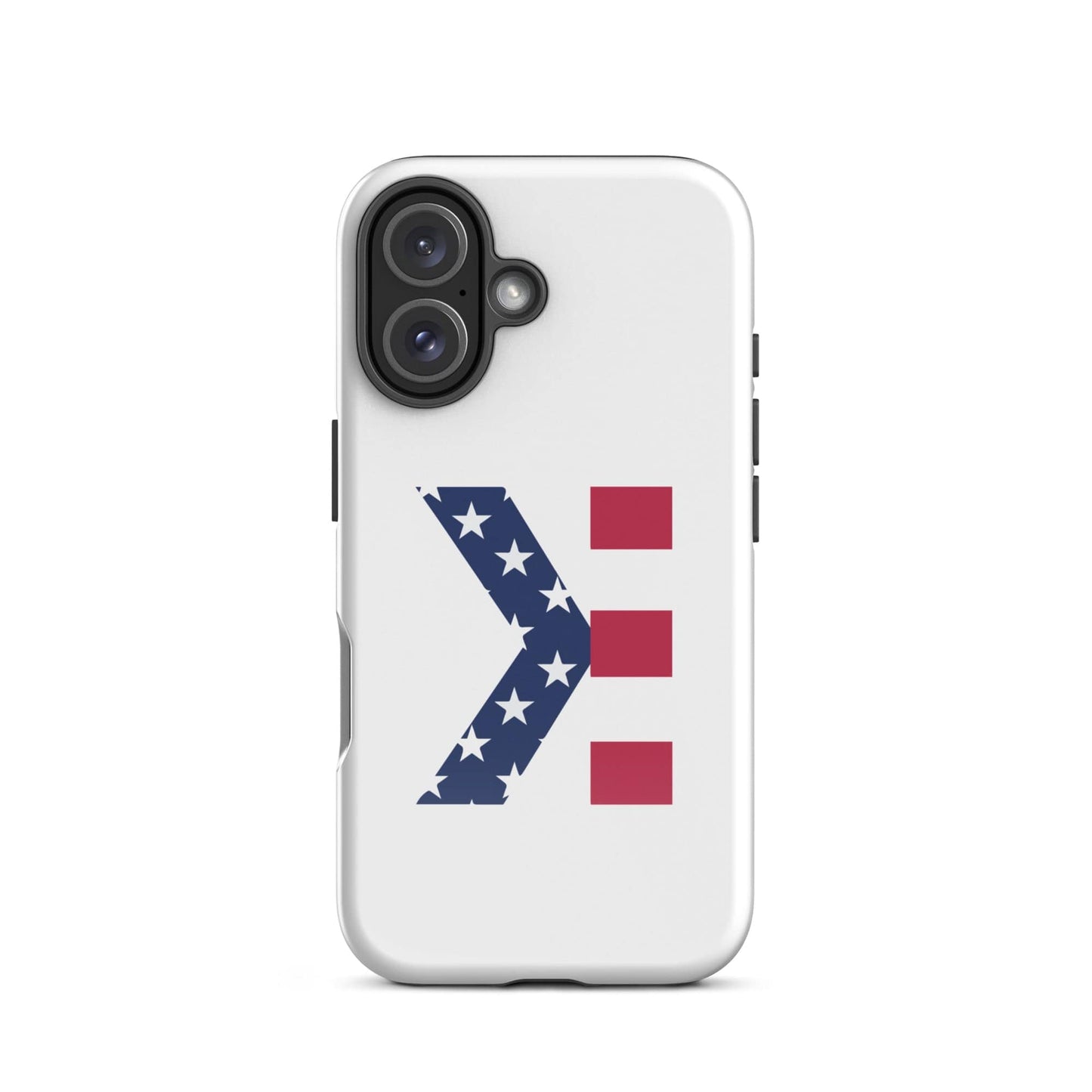 SA Apparel Phone Case iPhone 16 American Flag Strikeout - iPhone Tough Case