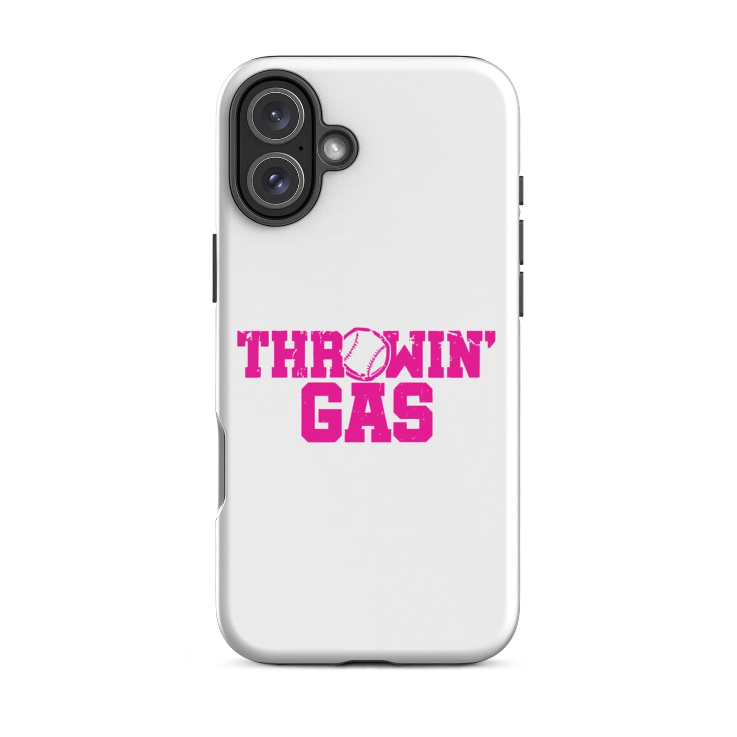 SA Apparel Phone Case iPhone 16 Plus Throwin' Gas Pink - iPhone Tough Case