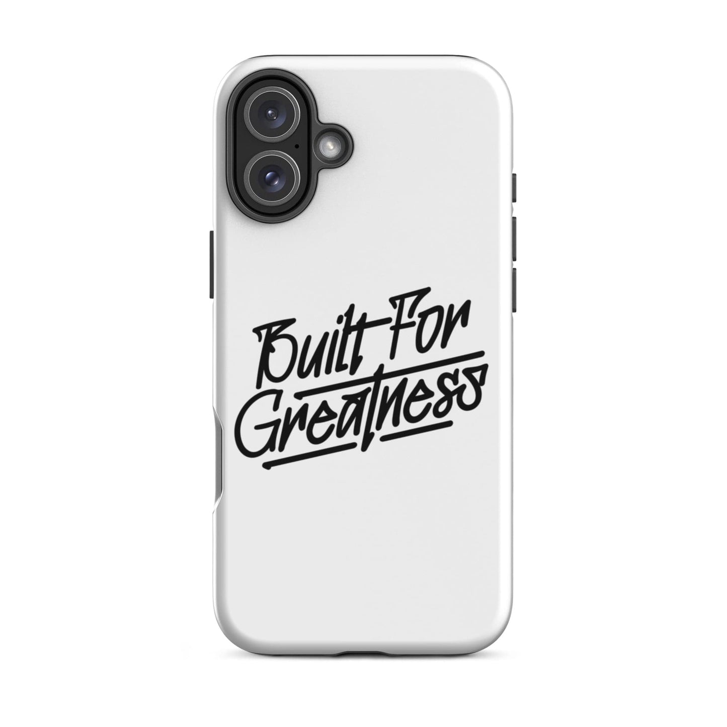 SA Apparel Phone Case iPhone 16 Plus Built For Greatness - iPhone Tough Case