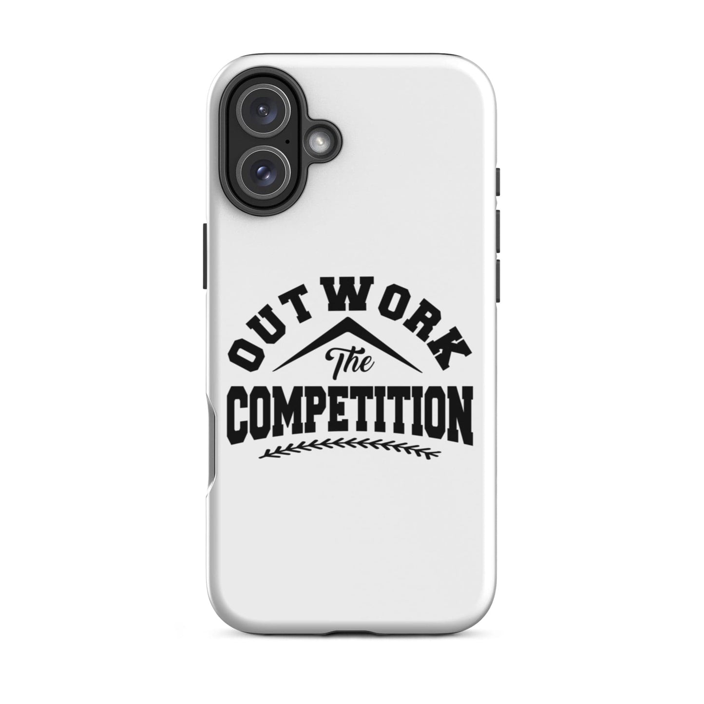 SA Apparel Phone Case iPhone 16 Plus Outwork The Competition - iPhone Tough Case