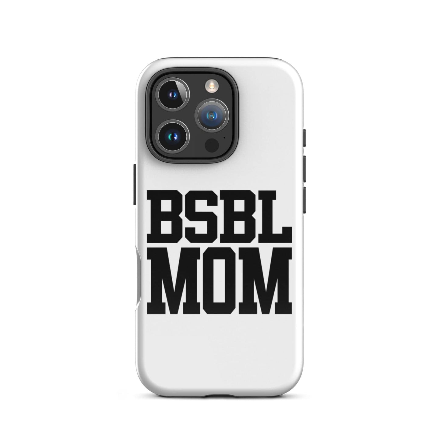 SA Apparel Phone Case iPhone 16 Pro BSBL Mom - iPhone Tough Case