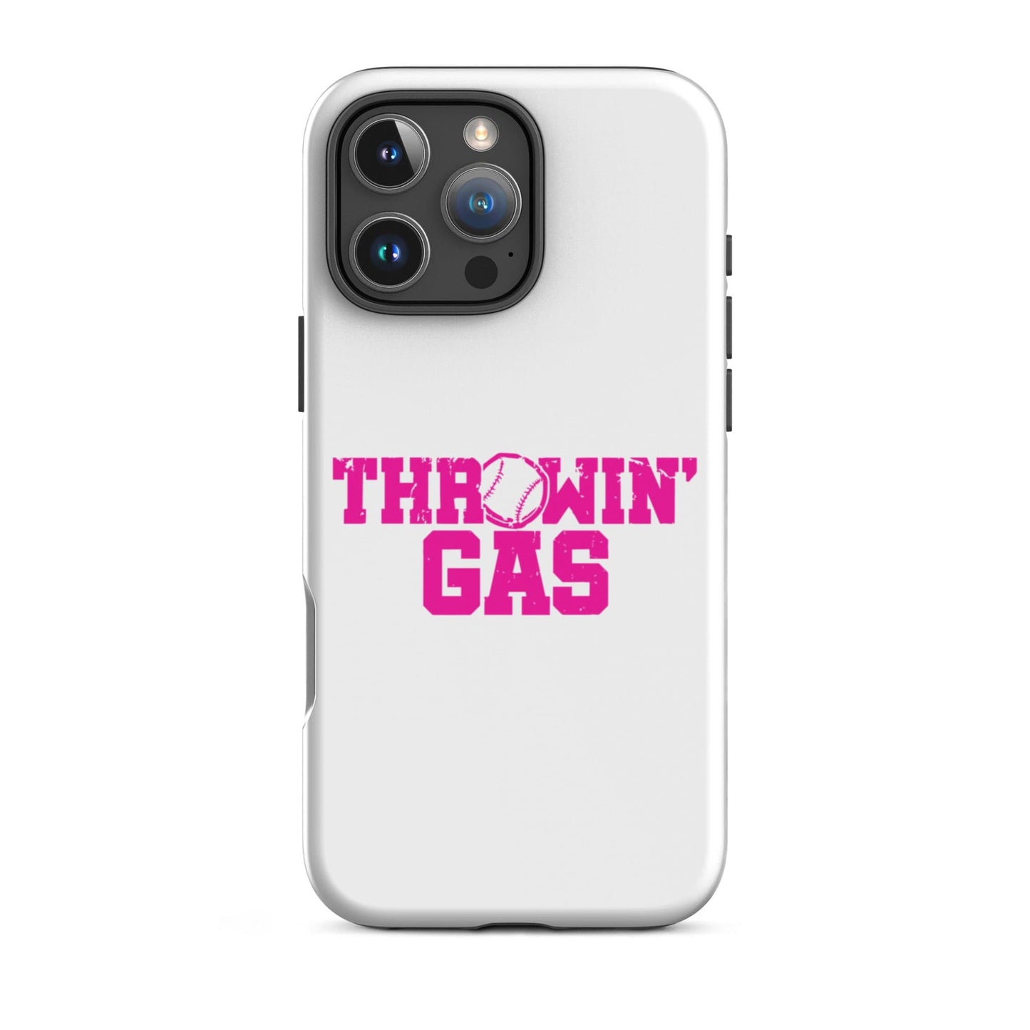 SA Apparel Phone Case iPhone 16 Pro Max Throwin' Gas Pink - iPhone Tough Case