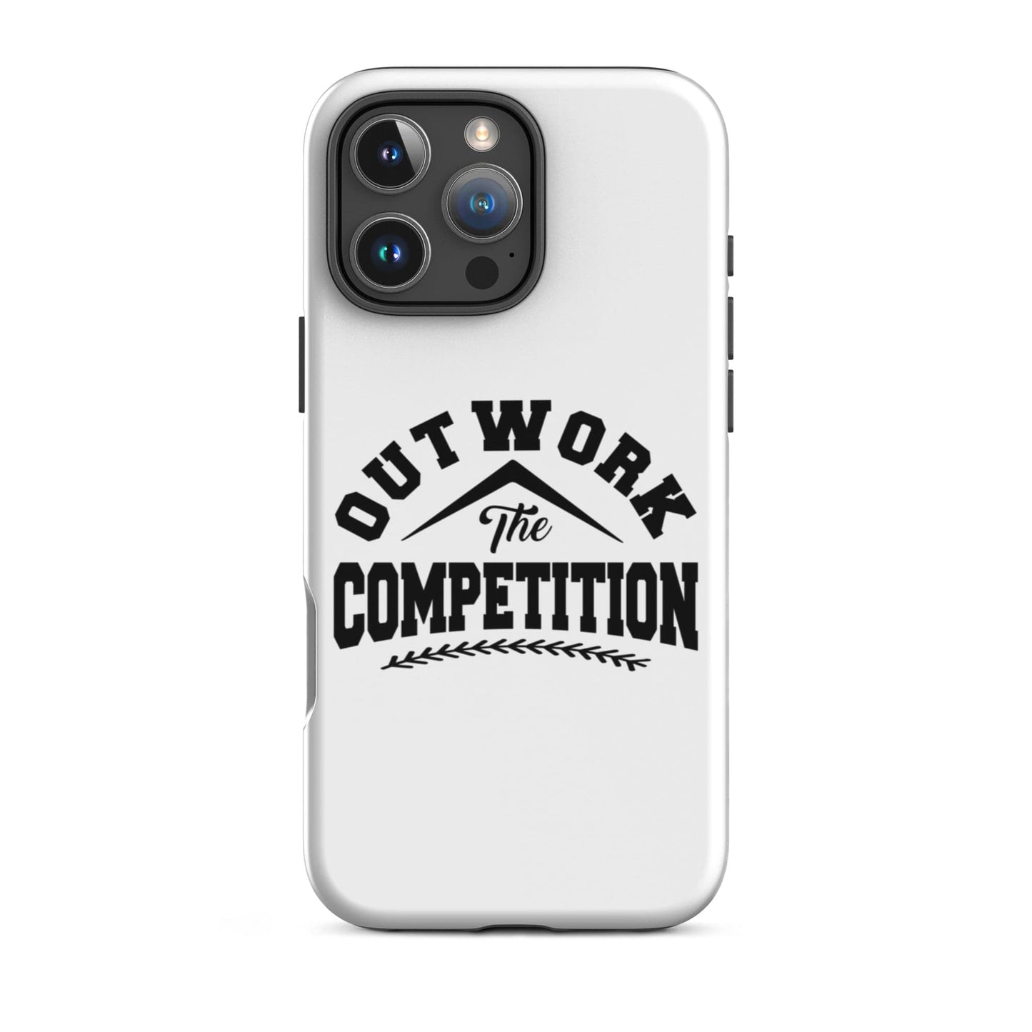 SA Apparel Phone Case iPhone 16 Pro Max Outwork The Competition - iPhone Tough Case