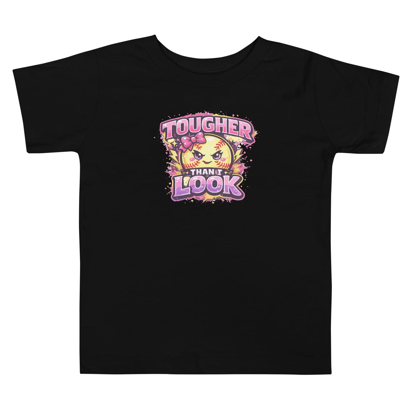 Tougher Than I Look - Toddler Tee - SA Apparel
