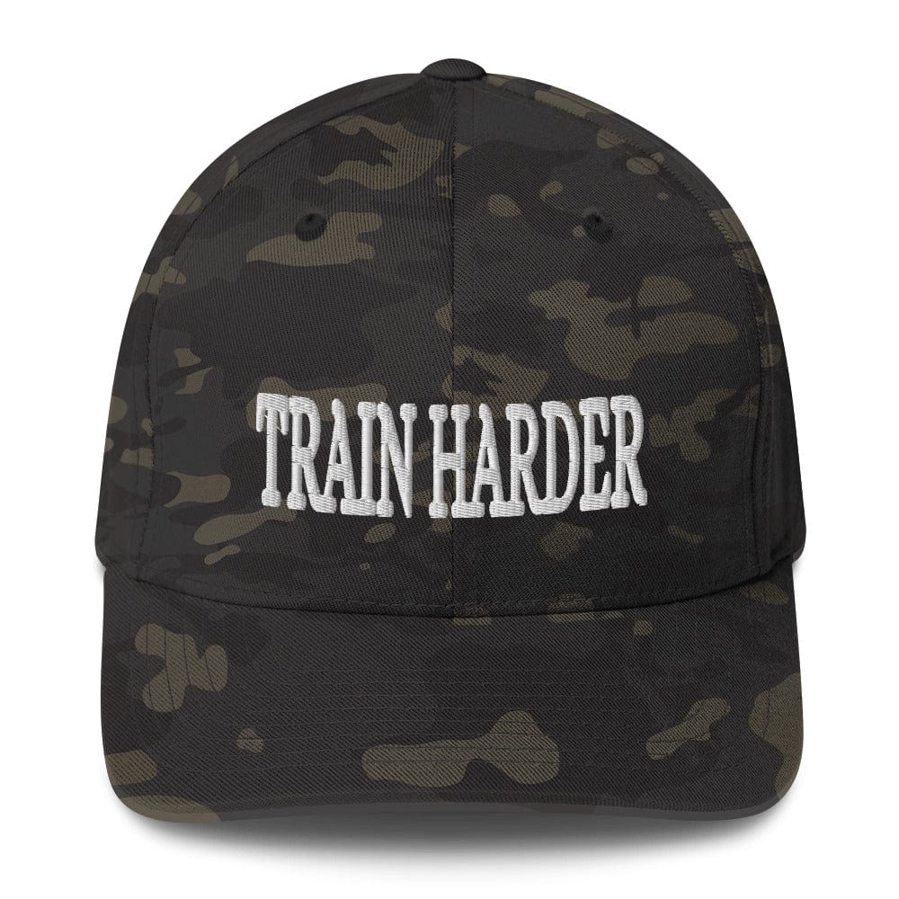 Train Harder - Flexfit Hat - SA Apparel